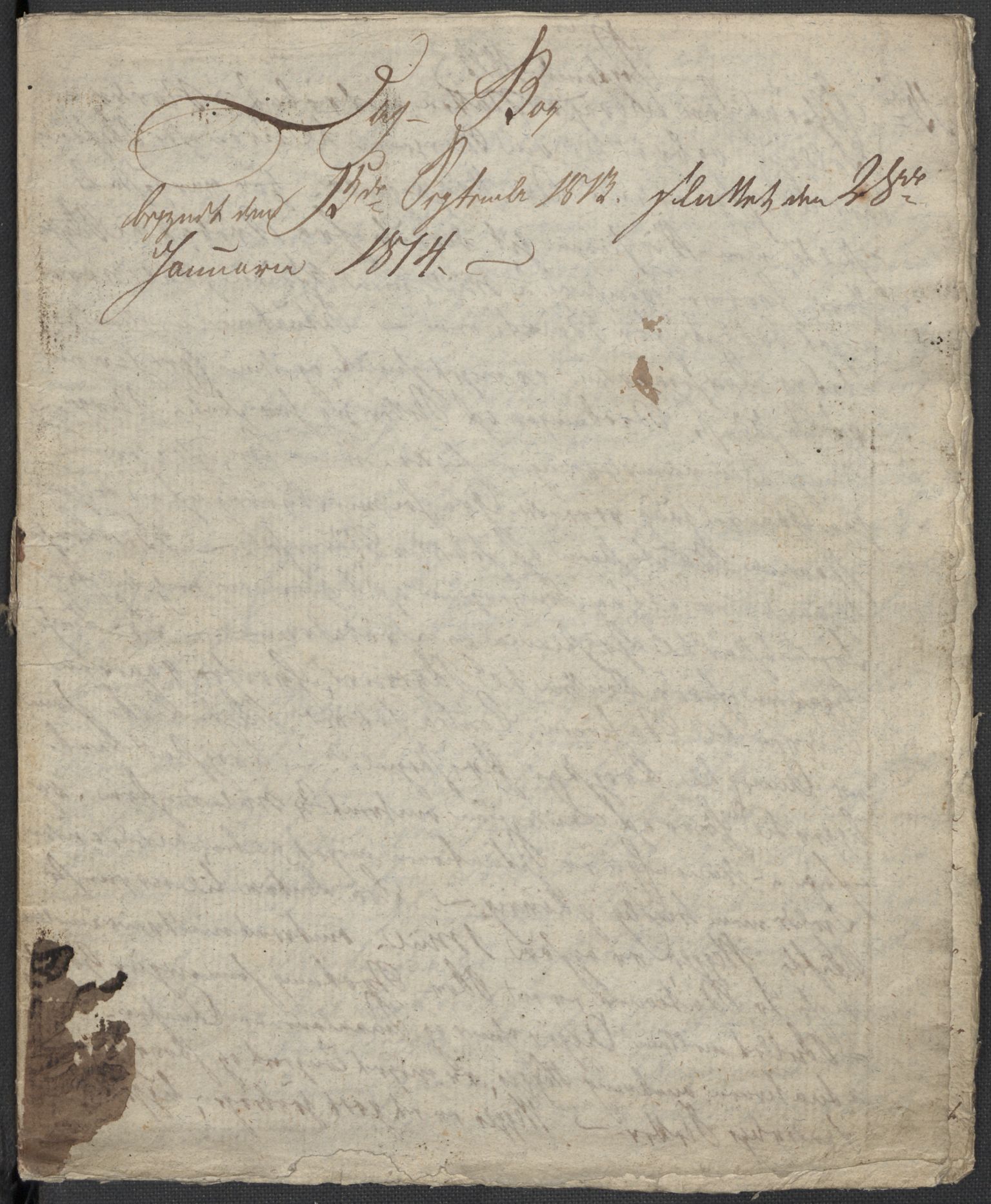 Holck, Meidell, Hartvig, AV/RA-PA-0204/F/L0001: (Kassett) Dagbøker ført av Ole Elias v.Holck, 1798-1842, s. 336