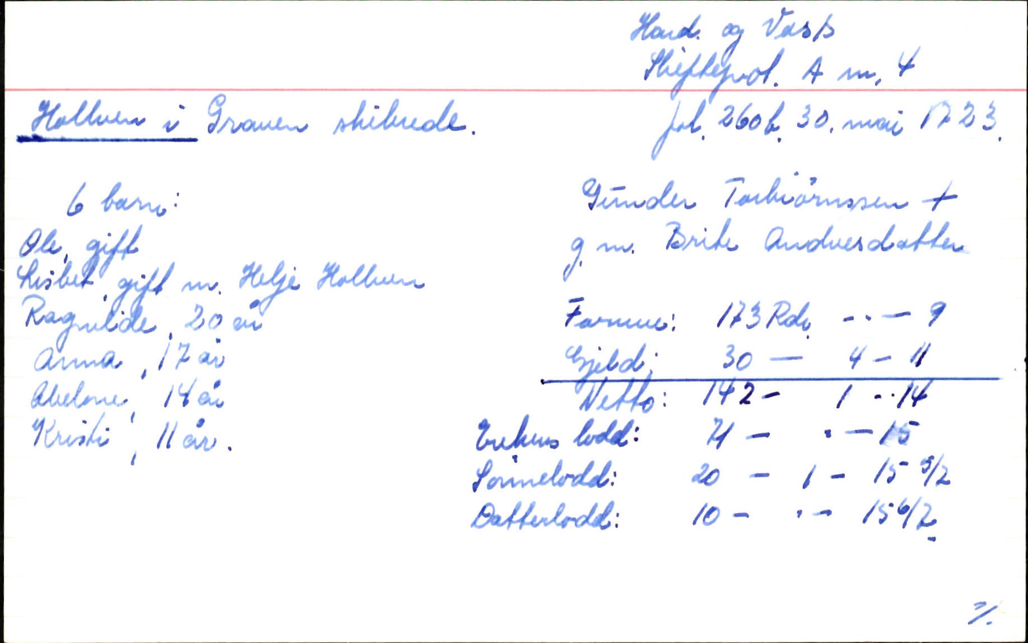 Skiftekort ved Statsarkivet i Bergen, SAB/SKIFTEKORT/002/L0002: Skifteprotokoll nr. 4-5, 1720-1747, s. 83