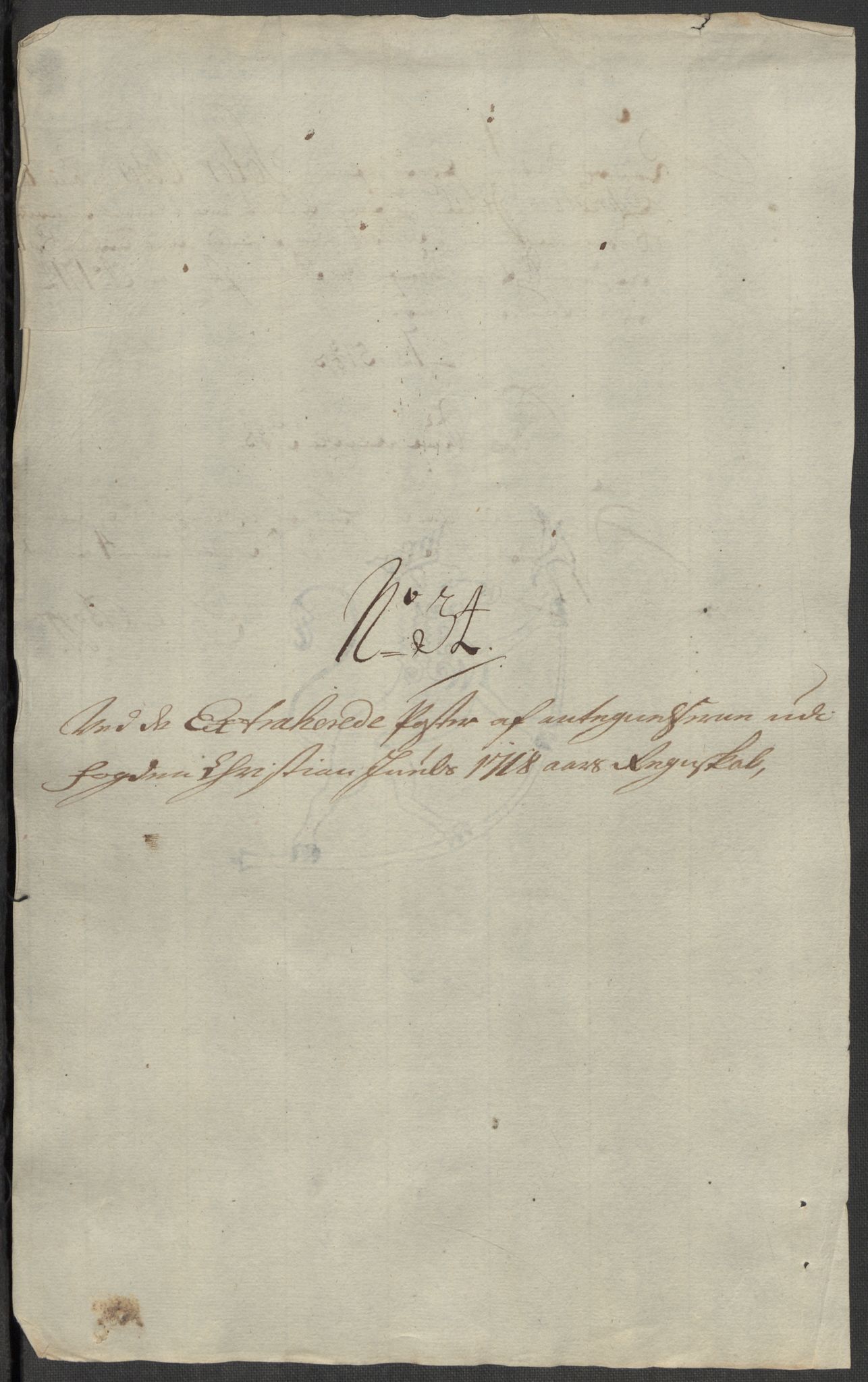 Rentekammeret inntil 1814, Reviderte regnskaper, Fogderegnskap, RA/EA-4092/R13/L0857: Fogderegnskap Solør, Odal og Østerdal, 1718, s. 540