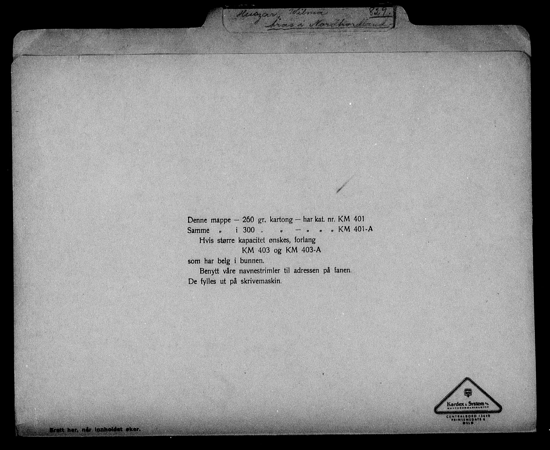 Justisdepartementet, Tilbakeføringskontoret for inndratte formuer, AV/RA-S-1564/H/Hc/Hcd/L1000: --, 1945-1947, s. 2