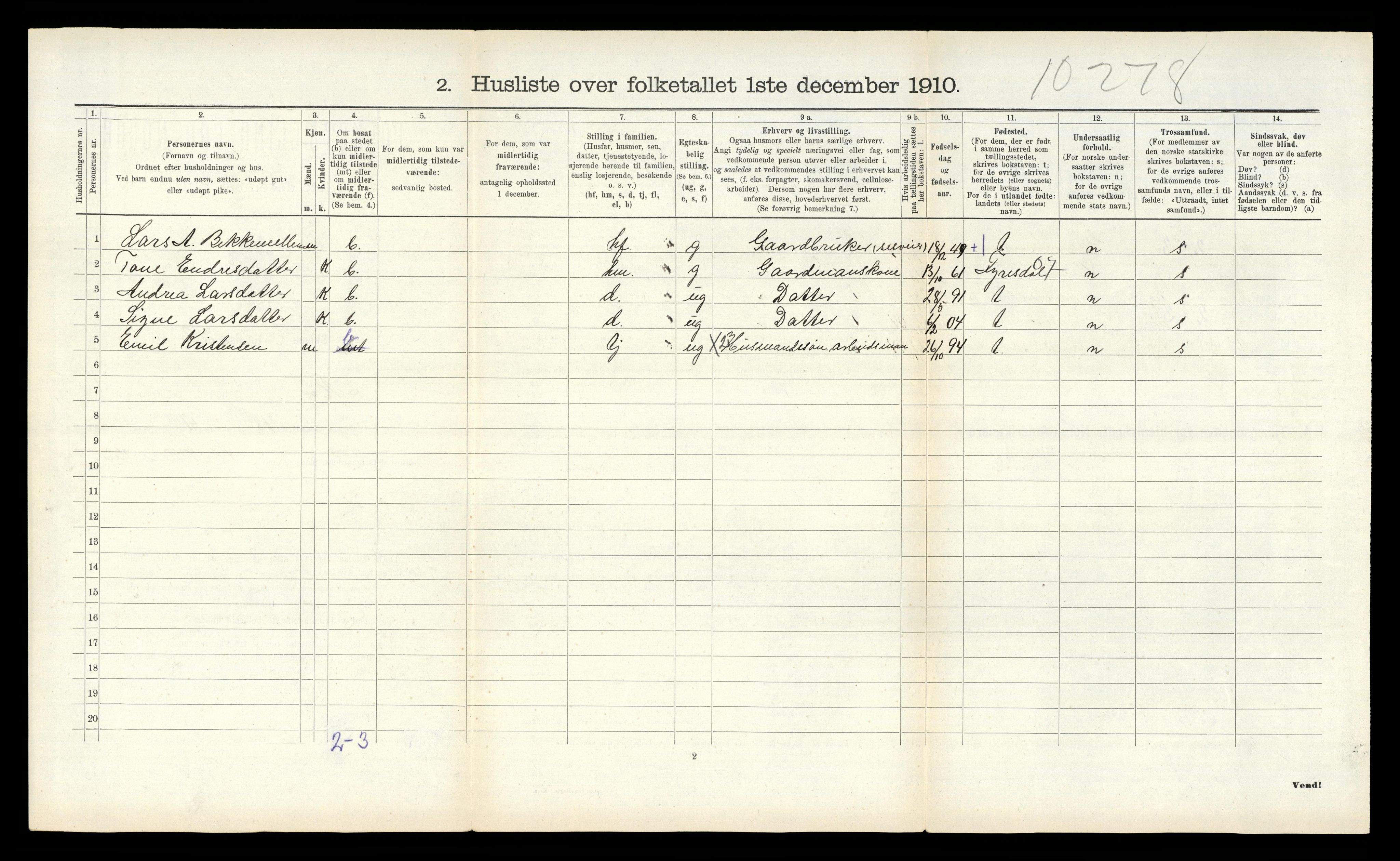 RA, Folketelling 1910 for 0832 Mo herred, 1910, s. 375