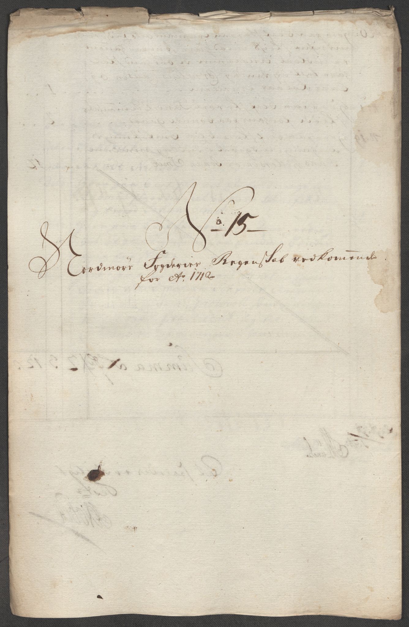 Rentekammeret inntil 1814, Reviderte regnskaper, Fogderegnskap, RA/EA-4092/R56/L3746: Fogderegnskap Nordmøre, 1712, s. 133