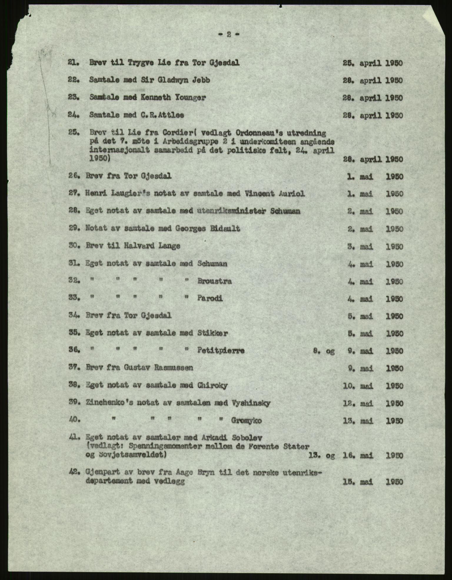 Lie, Trygve, AV/RA-PA-1407/D/L0029: Dokumenter vedr. Kina, 1948-1950, s. 3