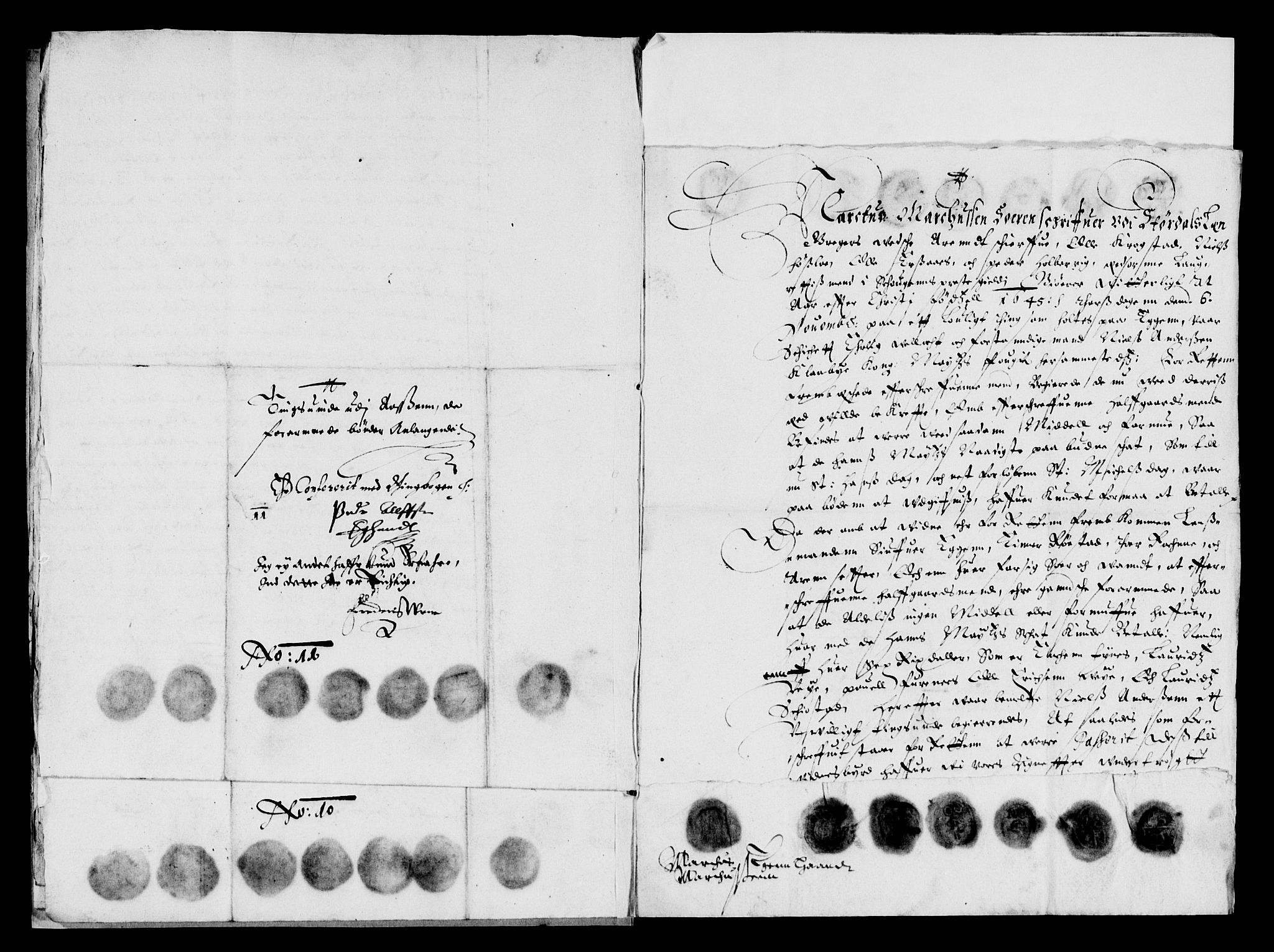 Rentekammeret inntil 1814, Reviderte regnskaper, Lensregnskaper, AV/RA-EA-5023/R/Rb/Rbw/L0084: Trondheim len, 1645