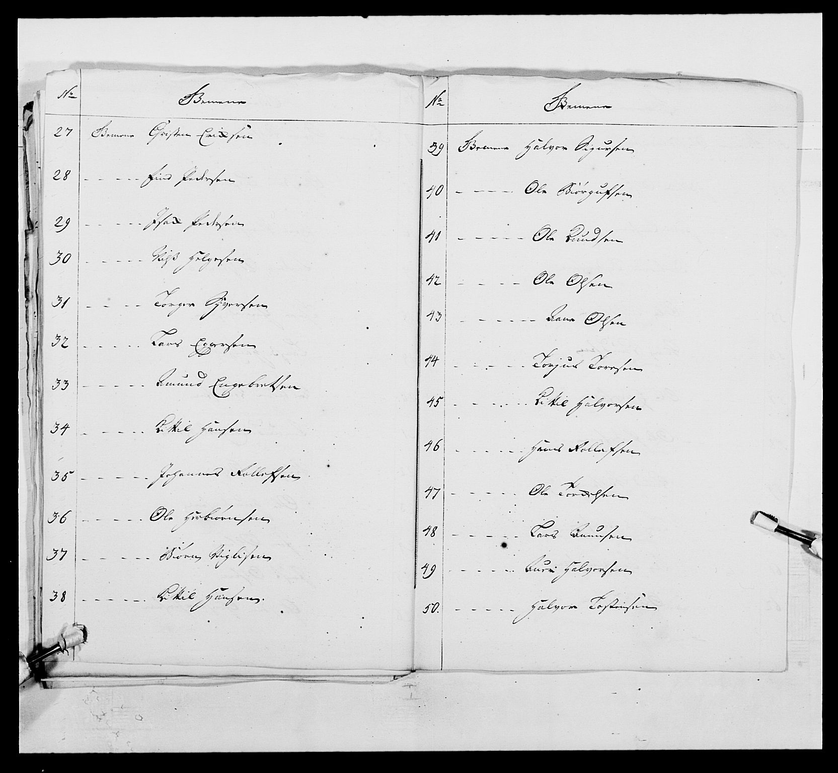 Kommanderende general (KG I) med Det norske krigsdirektorium, AV/RA-EA-5419/E/Ea/L0497: 2. Smålenske regiment, 1748-1765, s. 453