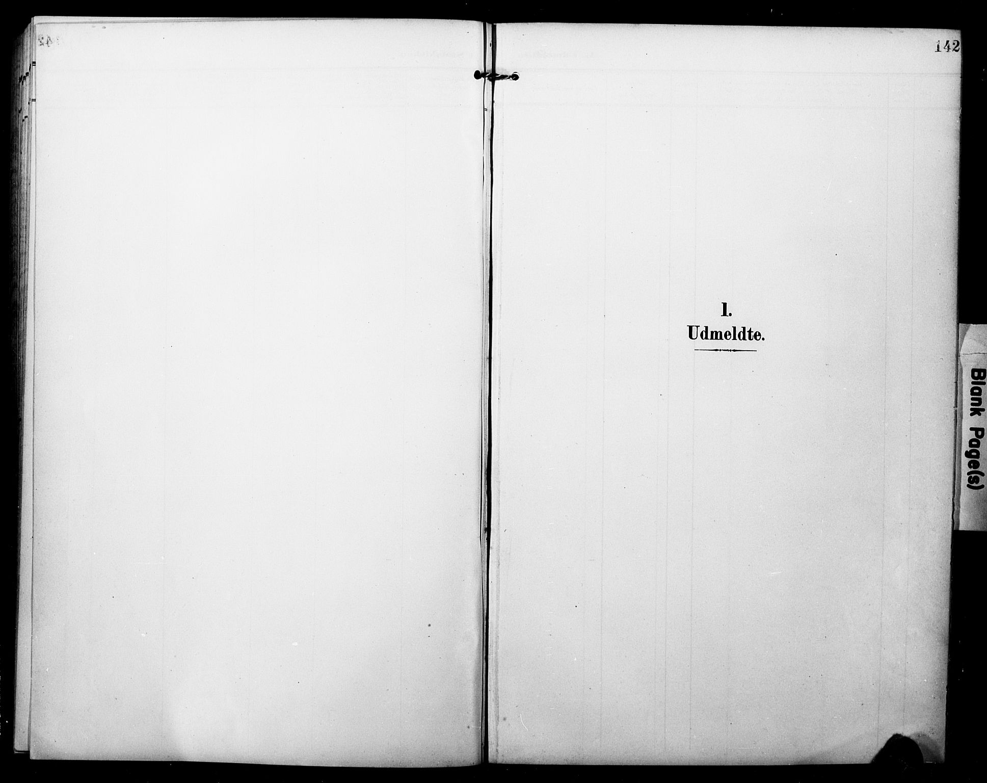 Dypvåg sokneprestkontor, SAK/1111-0007/F/Fb/Fbb/L0005: Klokkerbok nr. B 5, 1905-1924, s. 142