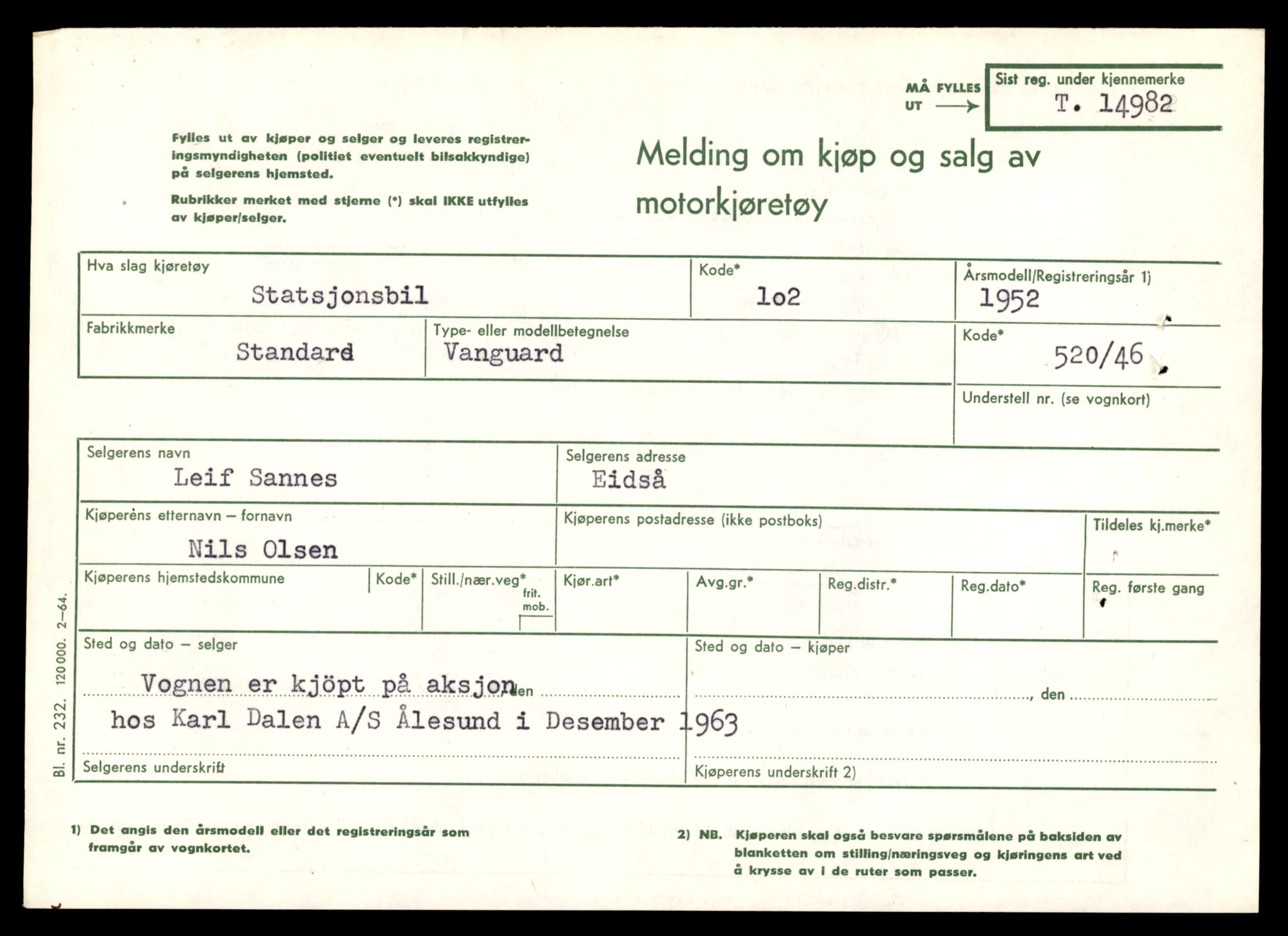 Møre og Romsdal vegkontor - Ålesund trafikkstasjon, AV/SAT-A-4099/F/Fe/L0049: Registreringskort for kjøretøy T 14864 - T 18613, 1927-1998, s. 2811