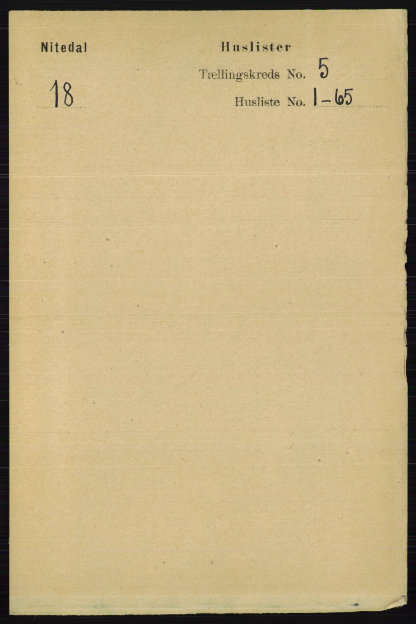 RA, Folketelling 1891 for 0233 Nittedal herred, 1891, s. 2116