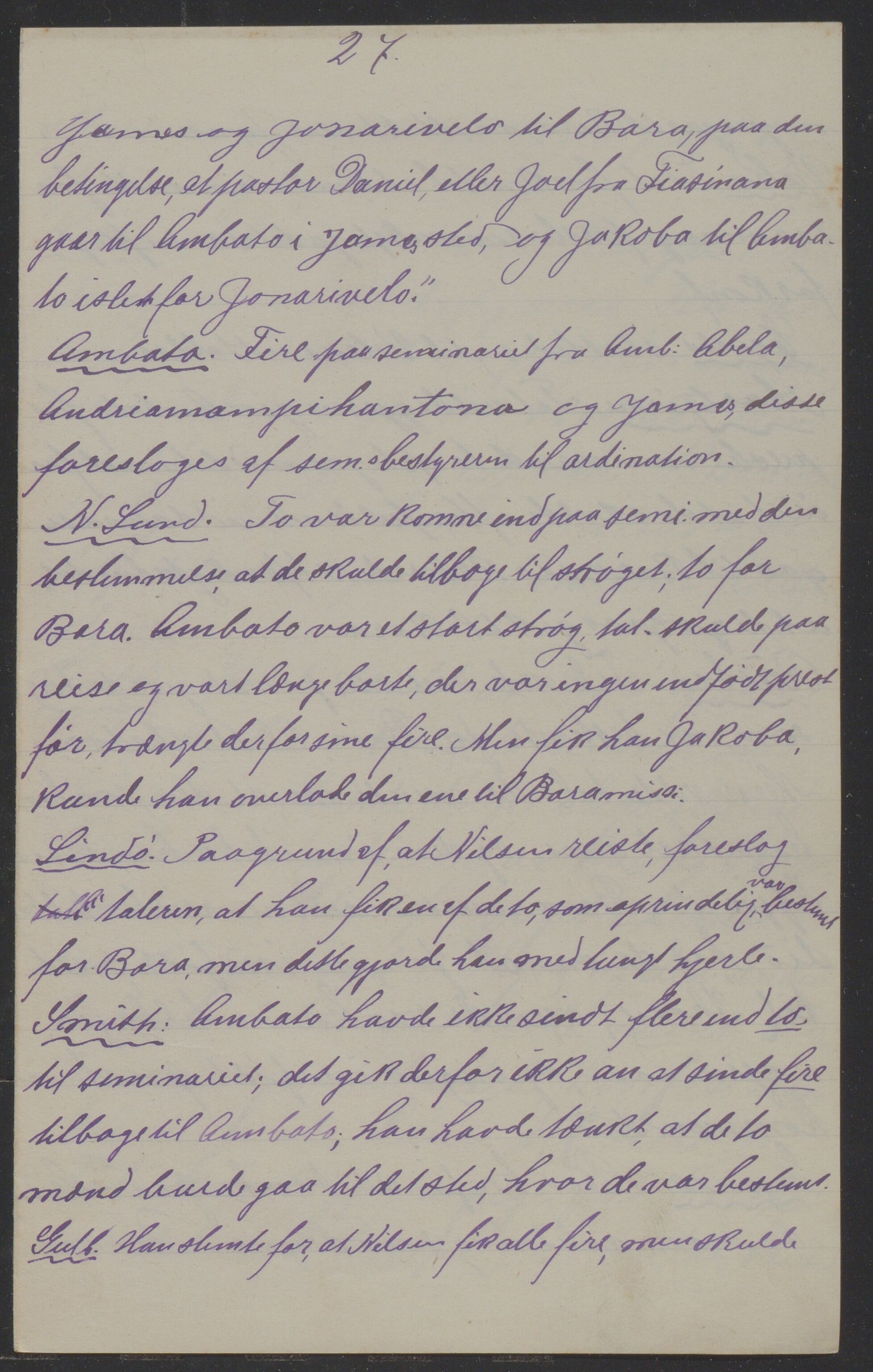 Det Norske Misjonsselskap - hovedadministrasjonen, VID/MA-A-1045/D/Da/Daa/L0039/0007: Konferansereferat og årsberetninger / Konferansereferat fra Madagaskar Innland., 1893