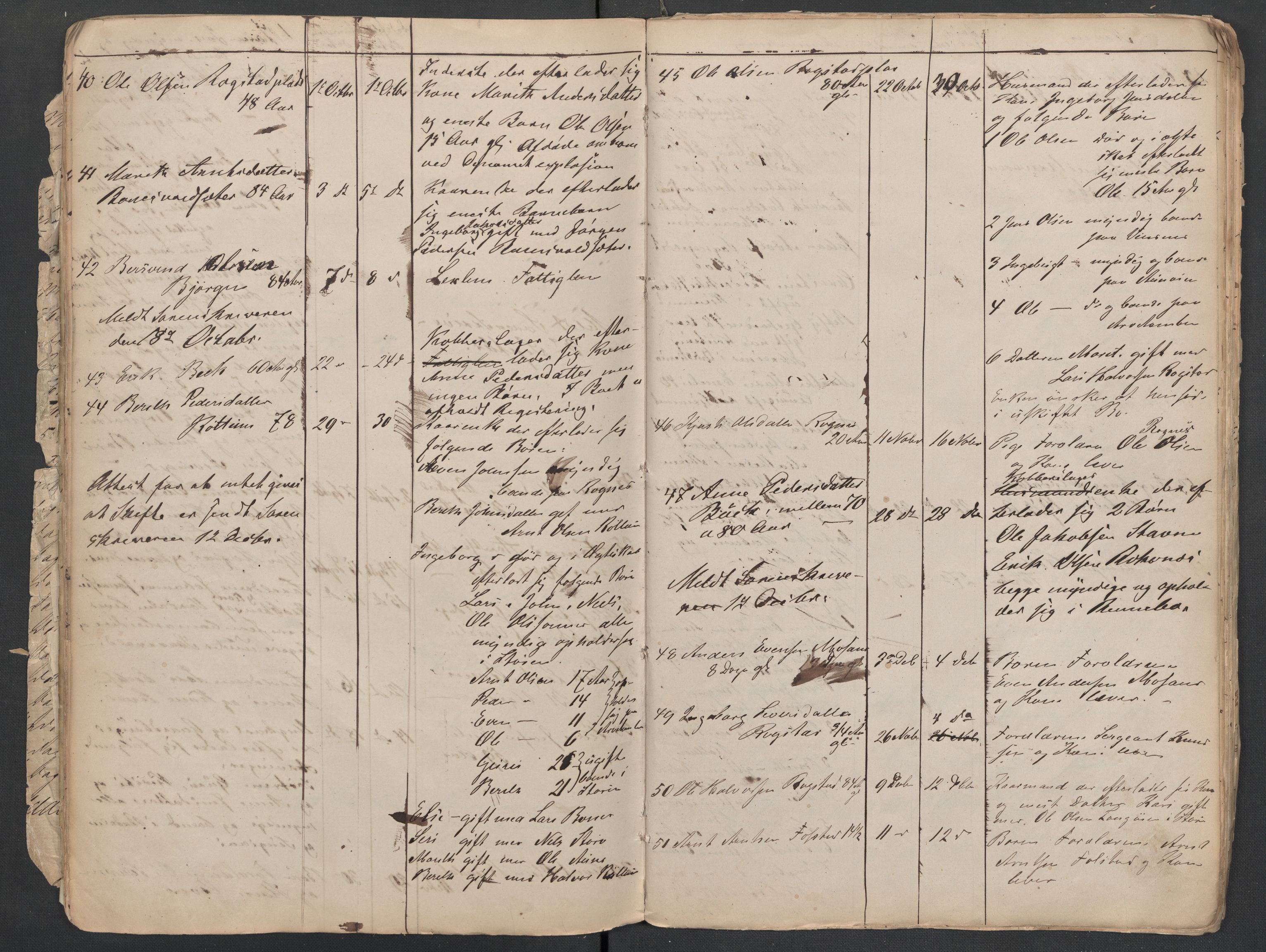 Horg lensmannskontor, AV/SAT-A-1057, 1855-1881