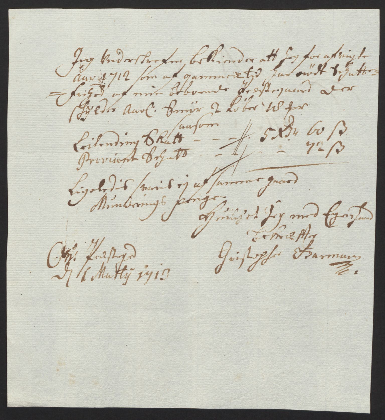 Rentekammeret inntil 1814, Reviderte regnskaper, Fogderegnskap, RA/EA-4092/R48/L2988: Fogderegnskap Sunnhordland og Hardanger, 1712, s. 317