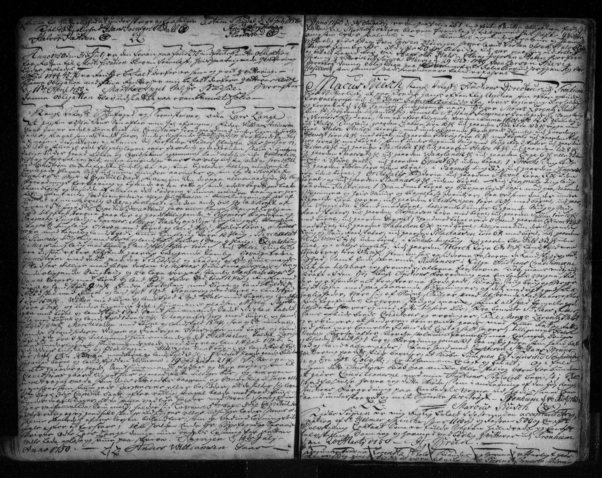 Nordmøre sorenskriveri, SAT/A-4132/1/2/2Ca/L0004: Pantebok nr. 1b, 1740-1750, s. 398