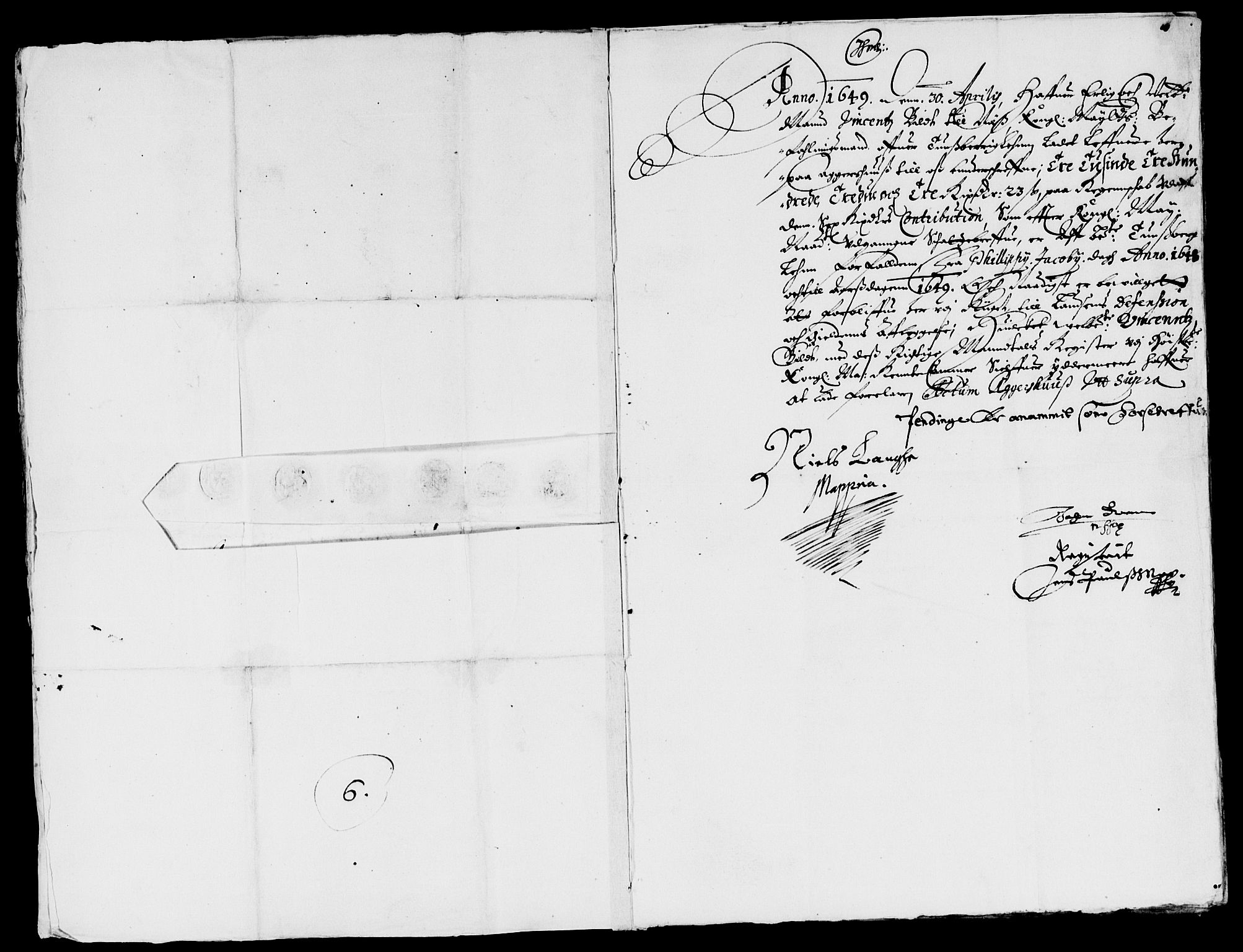 Rentekammeret inntil 1814, Reviderte regnskaper, Lensregnskaper, AV/RA-EA-5023/R/Rb/Rbo/L0028: Tønsberg len, 1647-1649