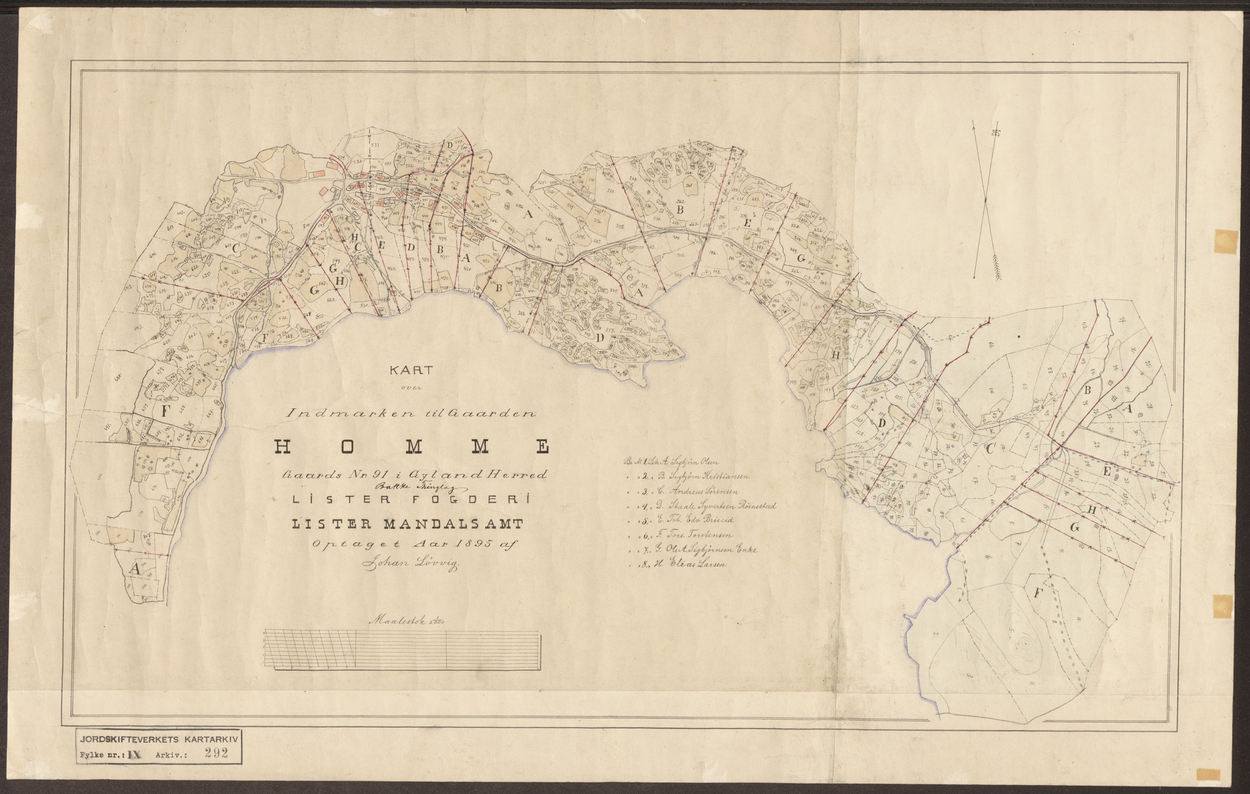 Jordskifteverkets kartarkiv, AV/RA-S-3929/T, 1859-1988, s. 340