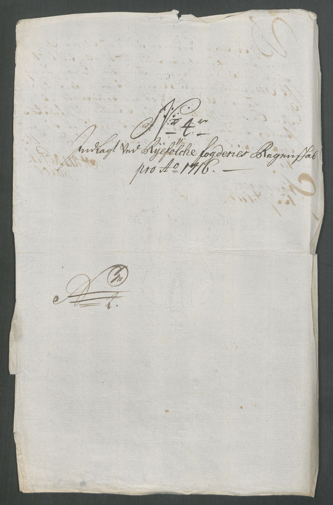 Rentekammeret inntil 1814, Reviderte regnskaper, Fogderegnskap, RA/EA-4092/R47/L2869: Fogderegnskap Ryfylke, 1716, s. 88