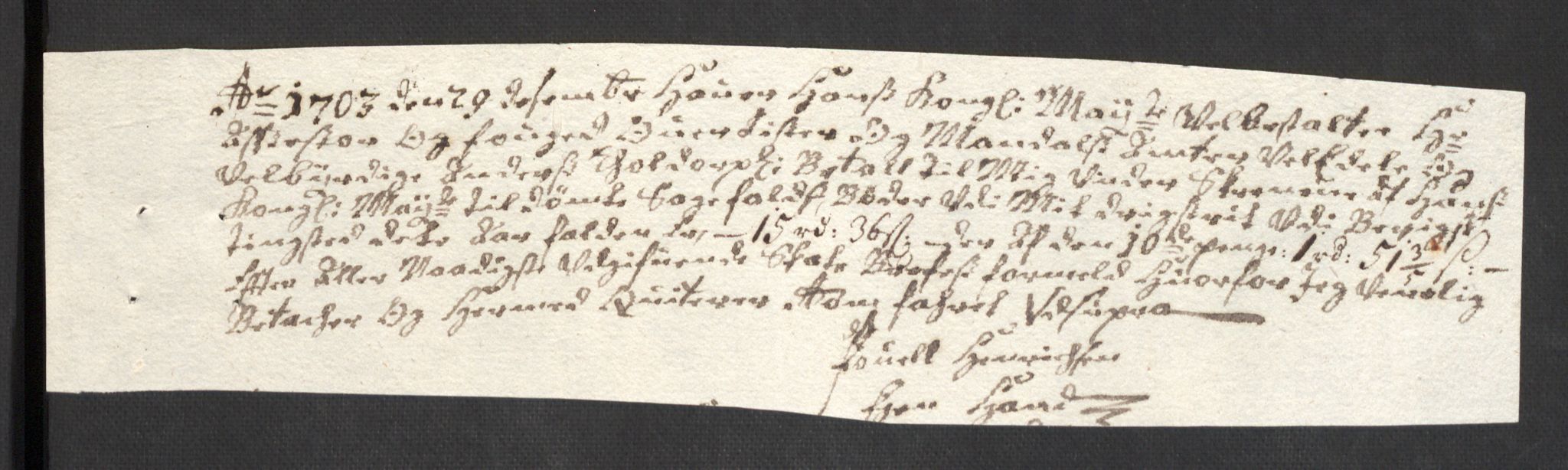 Rentekammeret inntil 1814, Reviderte regnskaper, Fogderegnskap, AV/RA-EA-4092/R43/L2550: Fogderegnskap Lista og Mandal, 1703-1704, s. 100