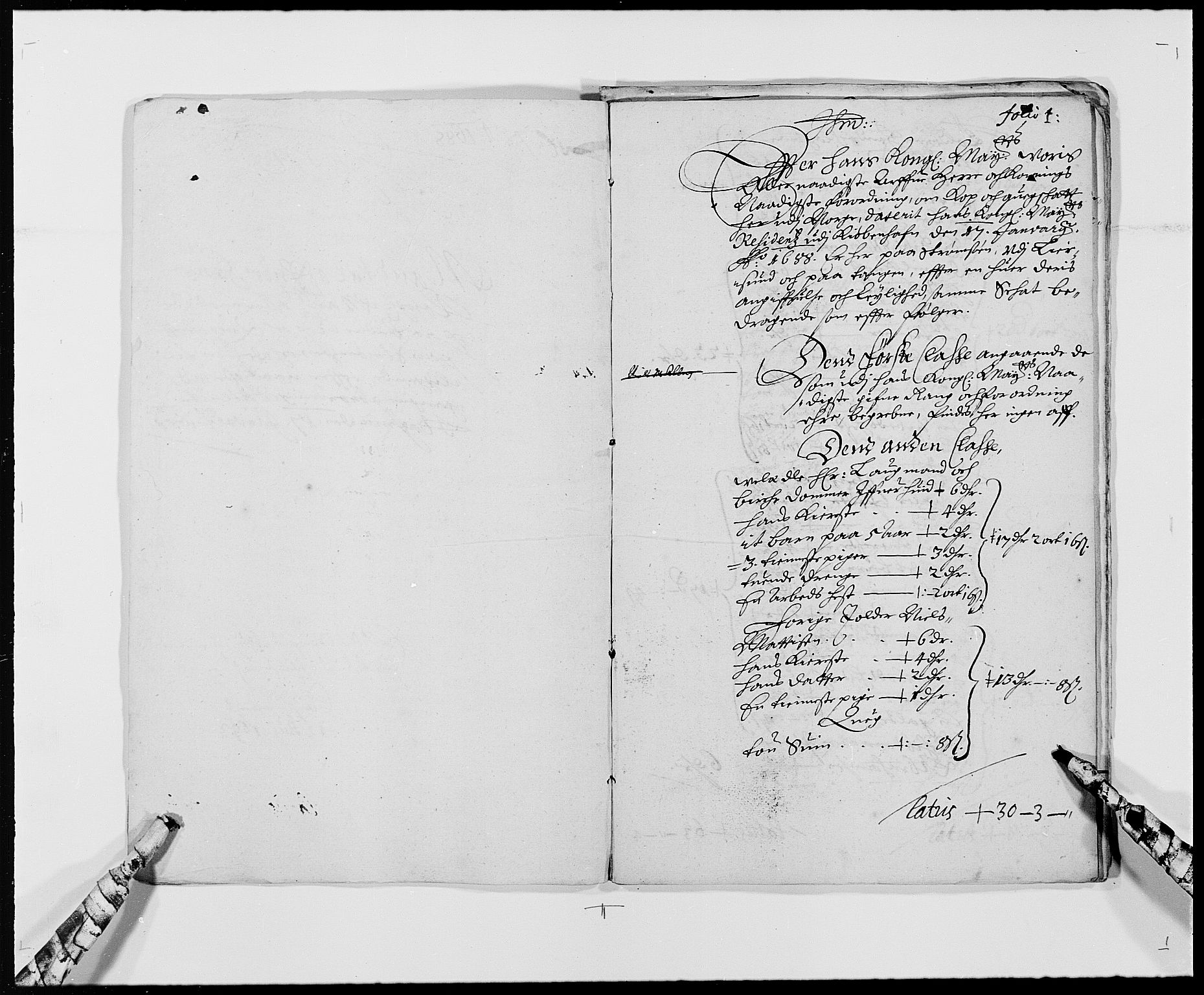 Rentekammeret inntil 1814, Reviderte regnskaper, Byregnskaper, RA/EA-4066/R/Rg/L0140: [G1] Kontribusjonsregnskap, 1679-1692, s. 175