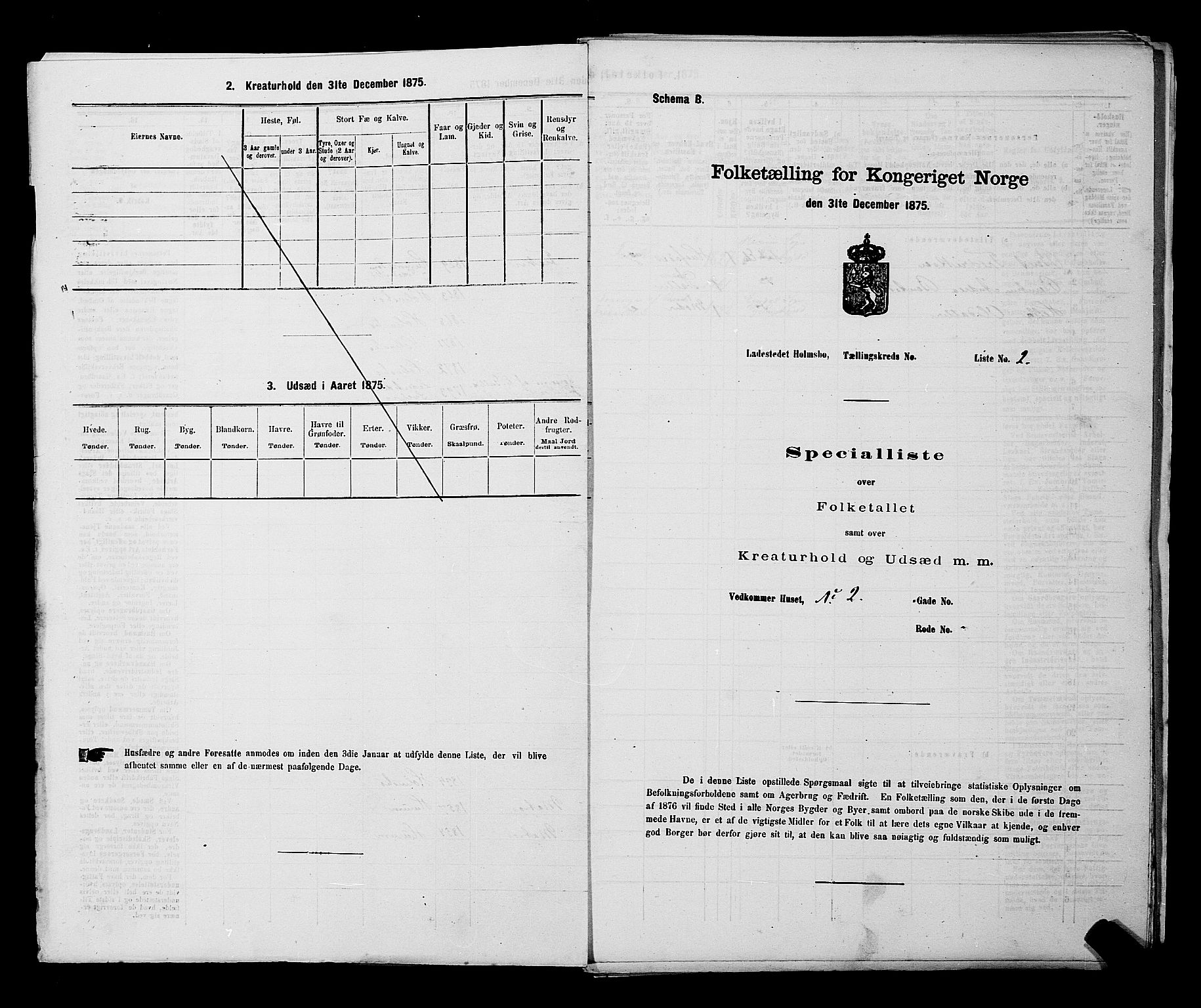 SAKO, Folketelling 1875 for 0603B Hurum prestegjeld, Holmsbu ladested, 1875, s. 11