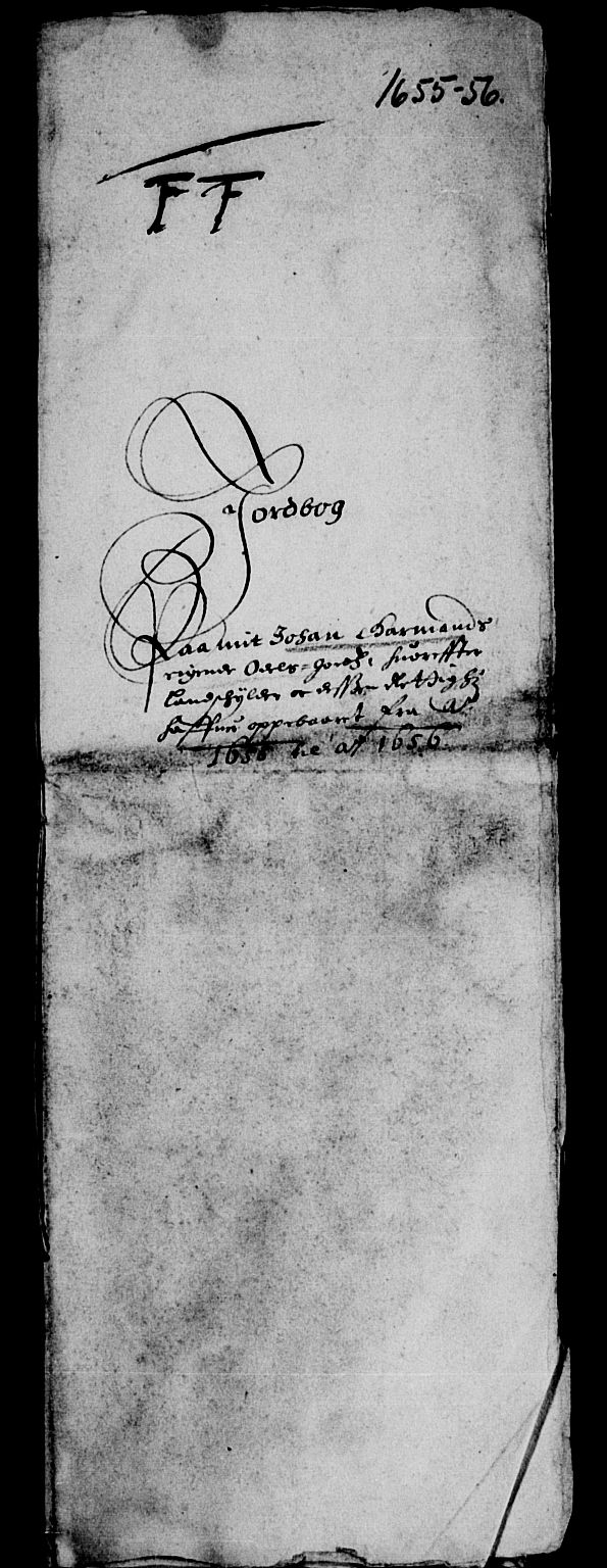 Rentekammeret inntil 1814, Reviderte regnskaper, Lensregnskaper, RA/EA-5023/R/Rb/Rba/L0229: Akershus len, 1654-1656