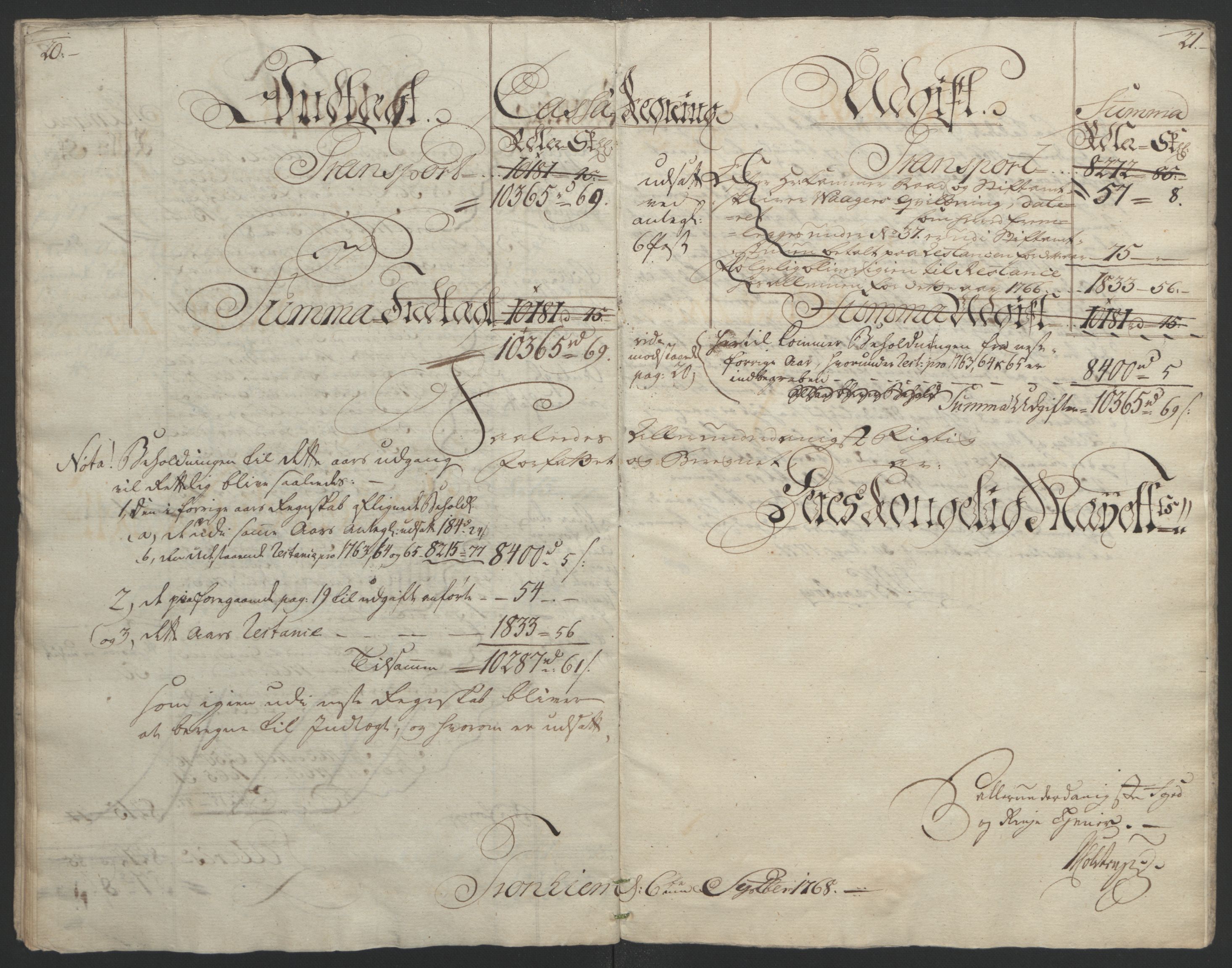 Rentekammeret inntil 1814, Reviderte regnskaper, Fogderegnskap, AV/RA-EA-4092/R61/L4180: Ekstraskatten Strinda og Selbu, 1762-1767, s. 262