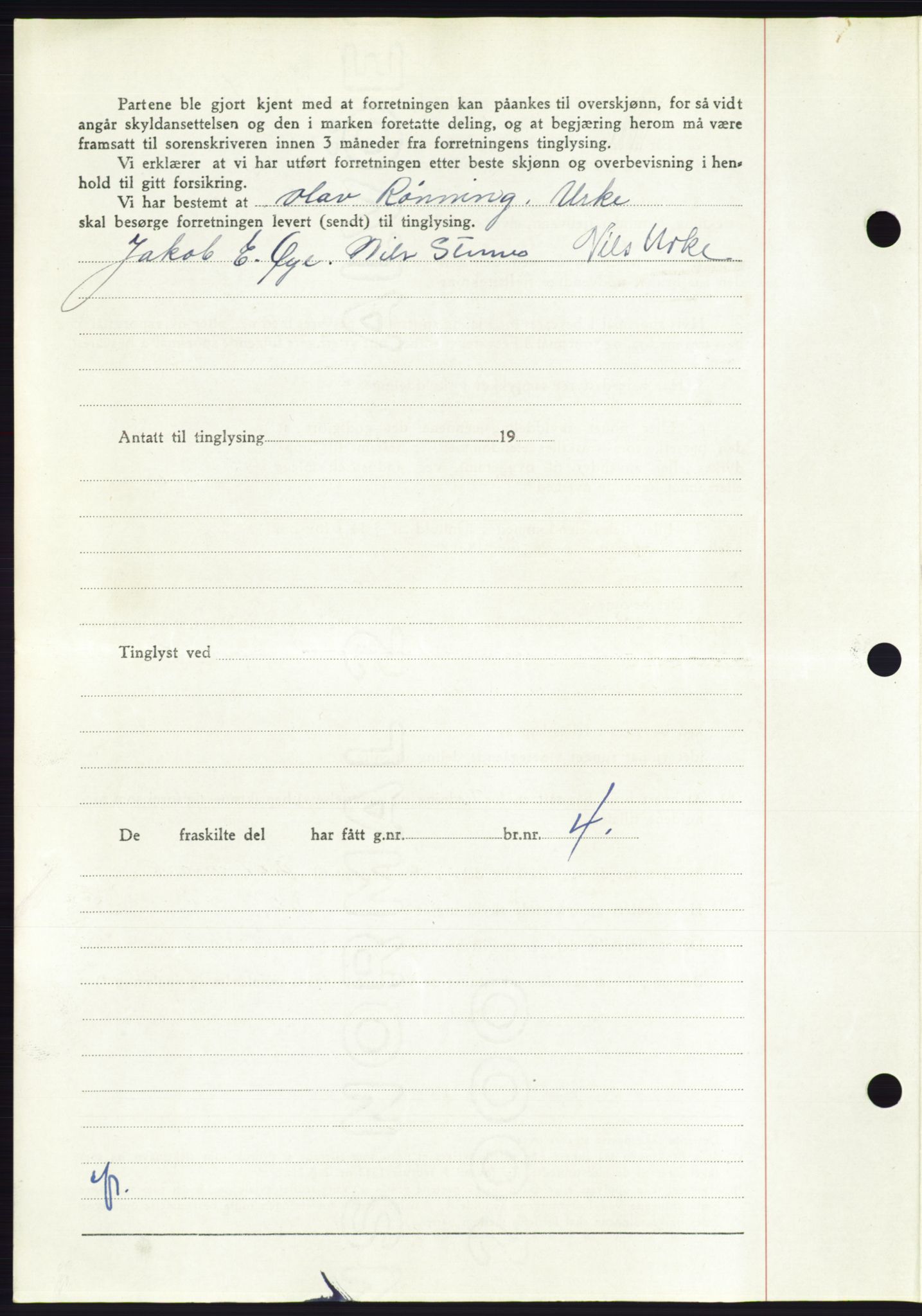 Søre Sunnmøre sorenskriveri, AV/SAT-A-4122/1/2/2C/L0100: Pantebok nr. 26A, 1954-1955, Dagboknr: 999/1955