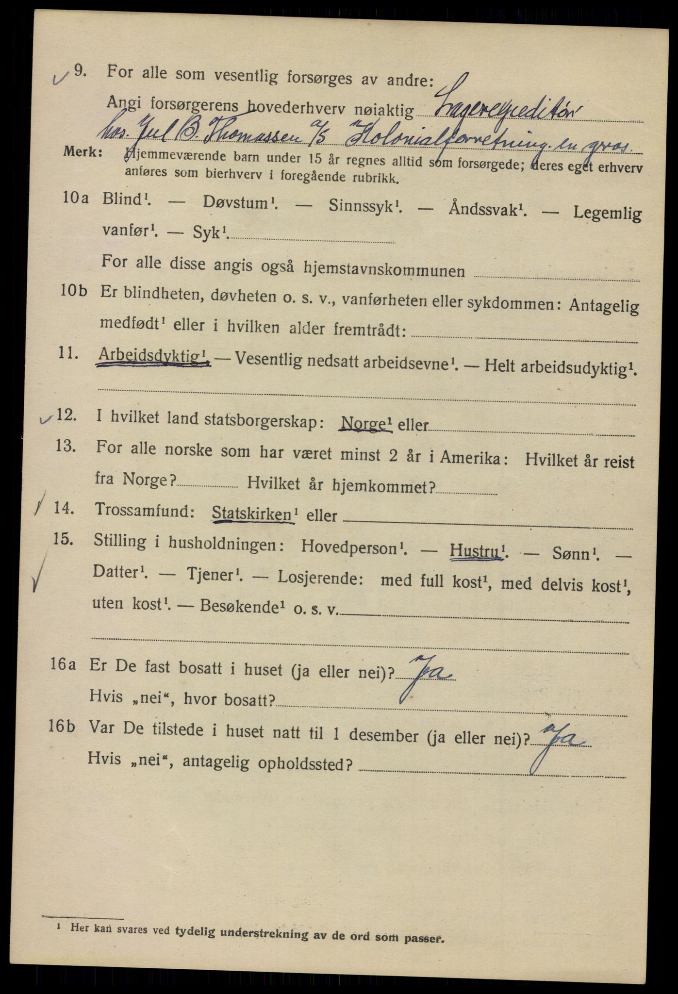 SAO, Folketelling 1920 for 0301 Kristiania kjøpstad, 1920, s. 479028