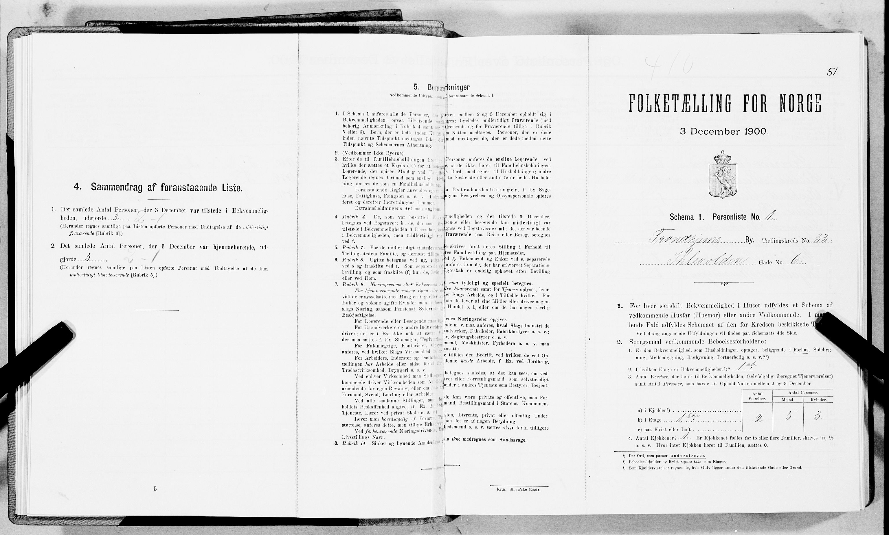 SAT, Folketelling 1900 for 1601 Trondheim kjøpstad, 1900, s. 5371
