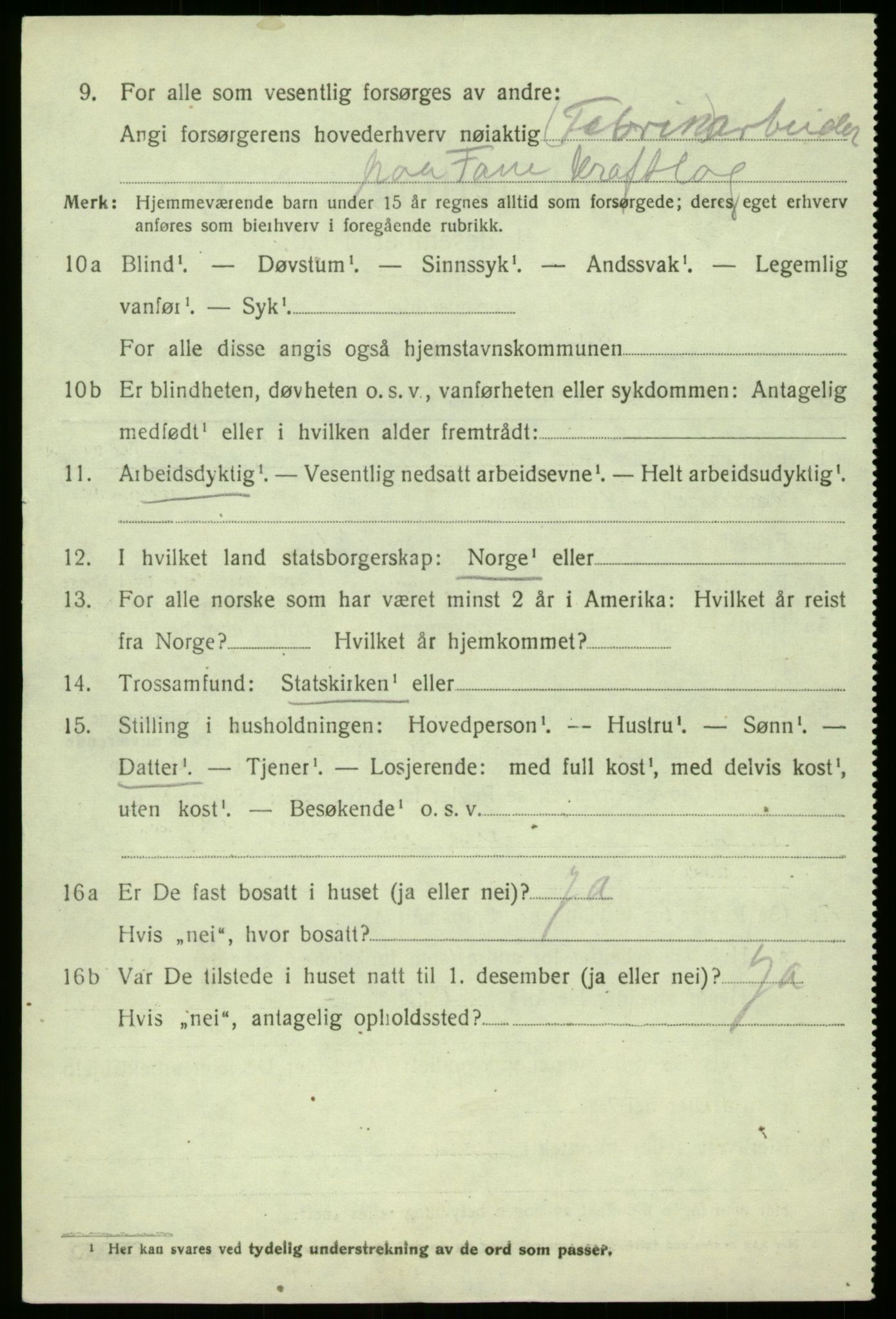 SAB, Folketelling 1920 for 1261 Manger herred, 1920, s. 4298