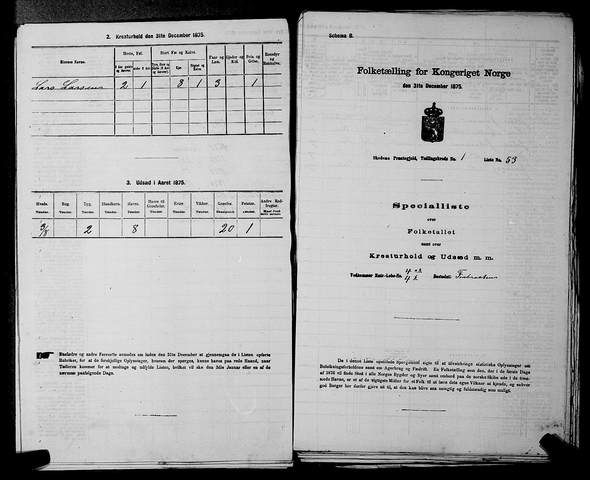 RA, Folketelling 1875 for 0231P Skedsmo prestegjeld, 1875, s. 56