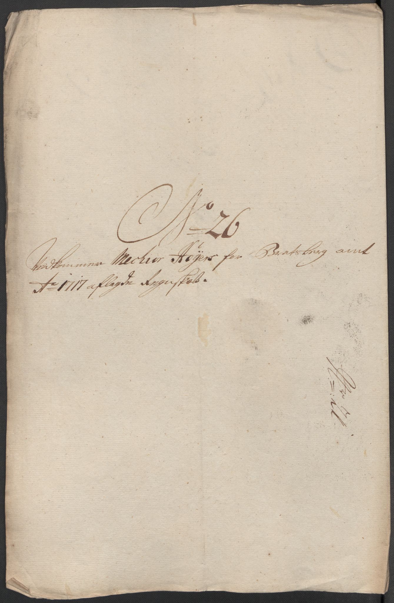 Rentekammeret inntil 1814, Reviderte regnskaper, Fogderegnskap, AV/RA-EA-4092/R36/L2129: Fogderegnskap Øvre og Nedre Telemark og Bamble, 1717, s. 397