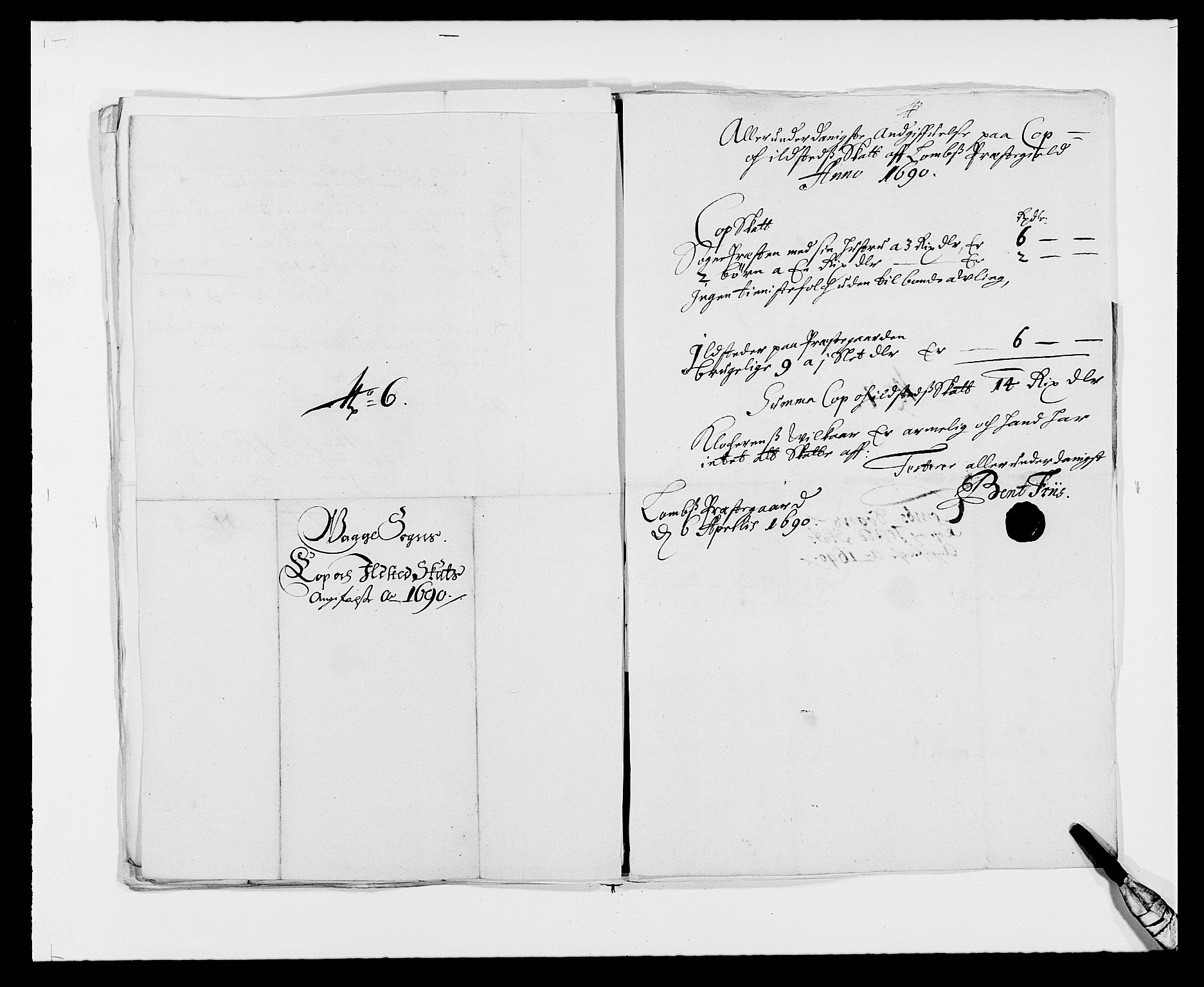 Rentekammeret inntil 1814, Reviderte regnskaper, Fogderegnskap, AV/RA-EA-4092/R17/L1165: Fogderegnskap Gudbrandsdal, 1690-1692, s. 171