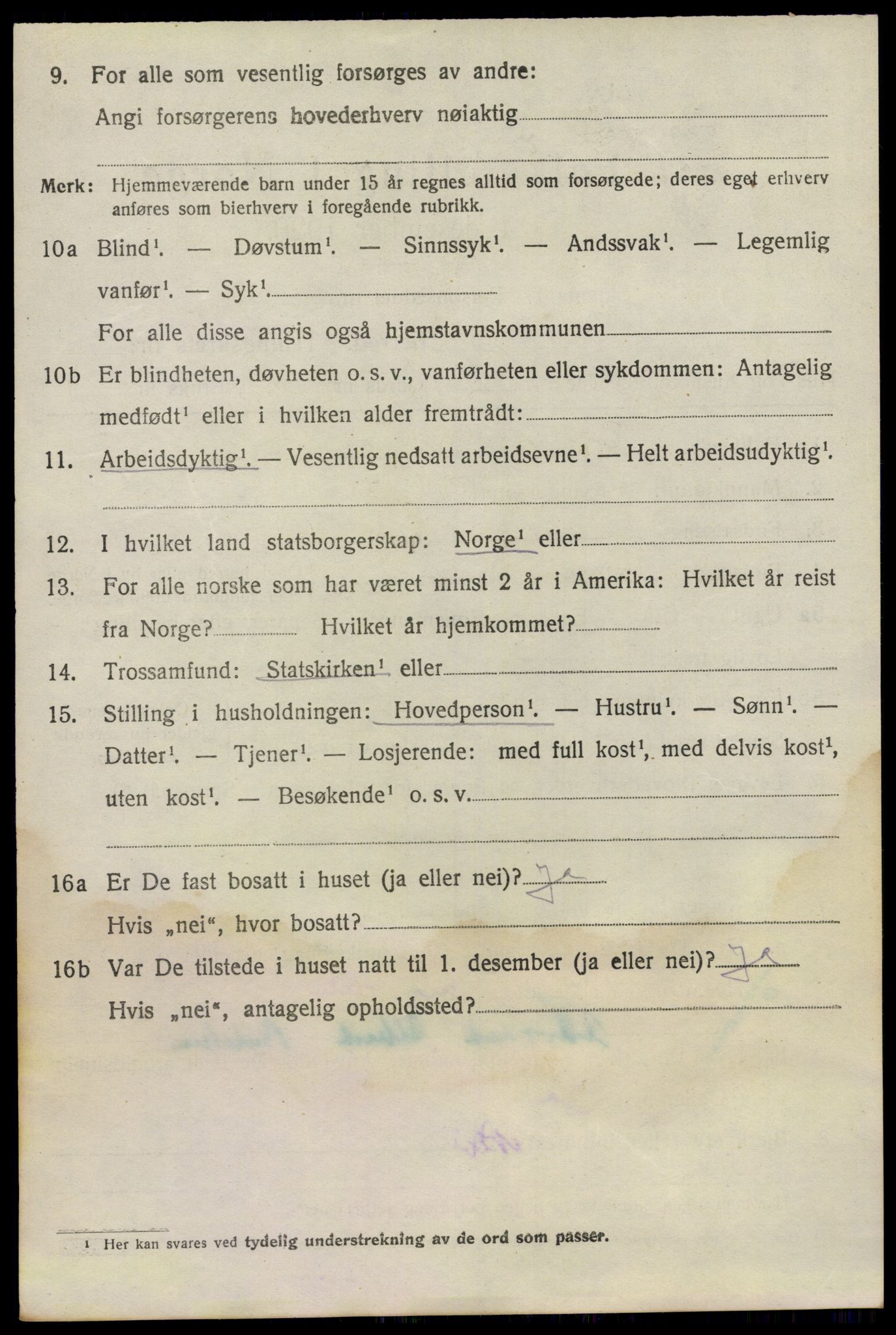 SAO, Folketelling 1920 for 0219 Bærum herred, 1920, s. 20011