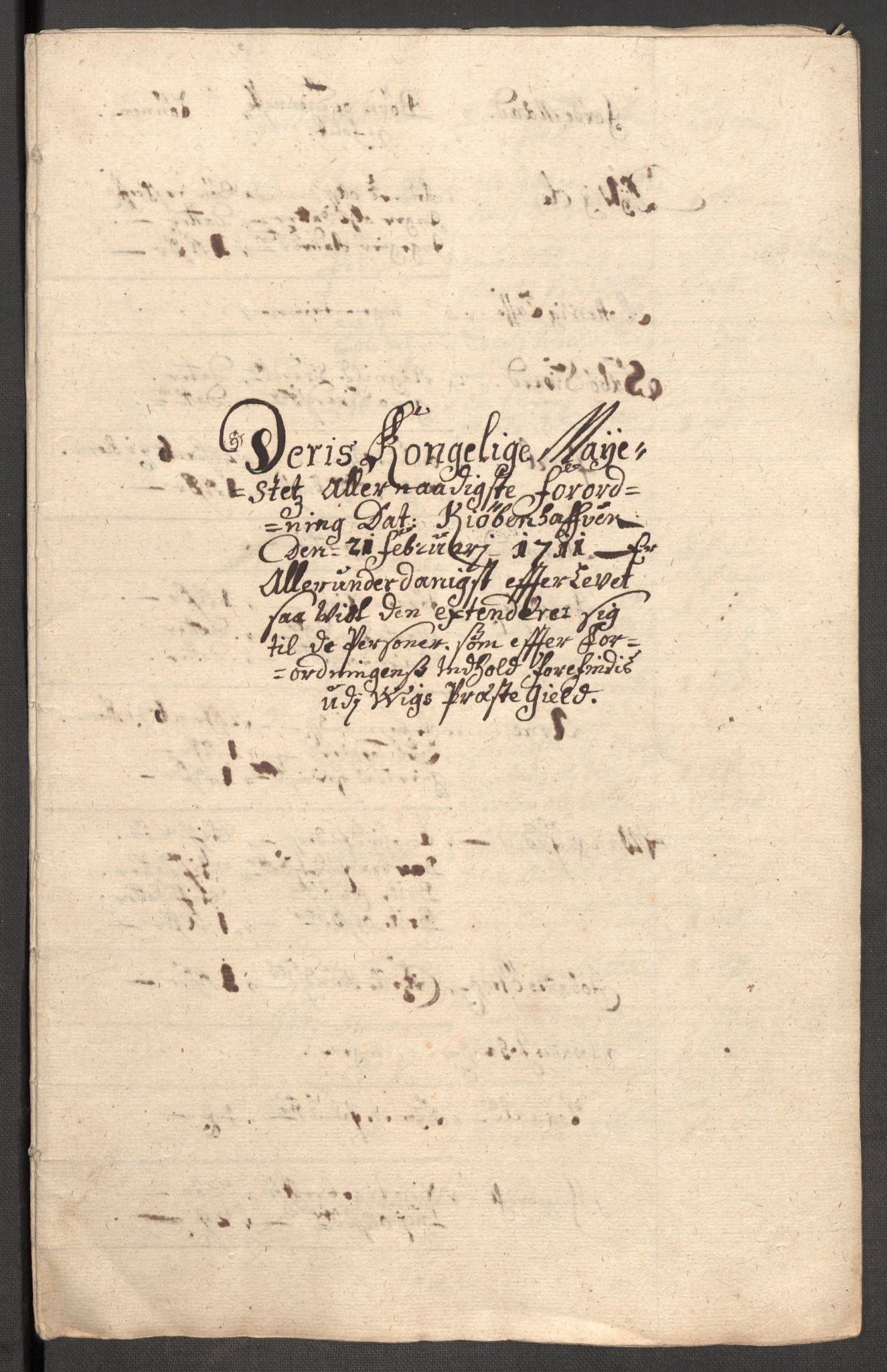 Rentekammeret inntil 1814, Reviderte regnskaper, Fogderegnskap, AV/RA-EA-4092/R52/L3317: Fogderegnskap Sogn, 1711, s. 321