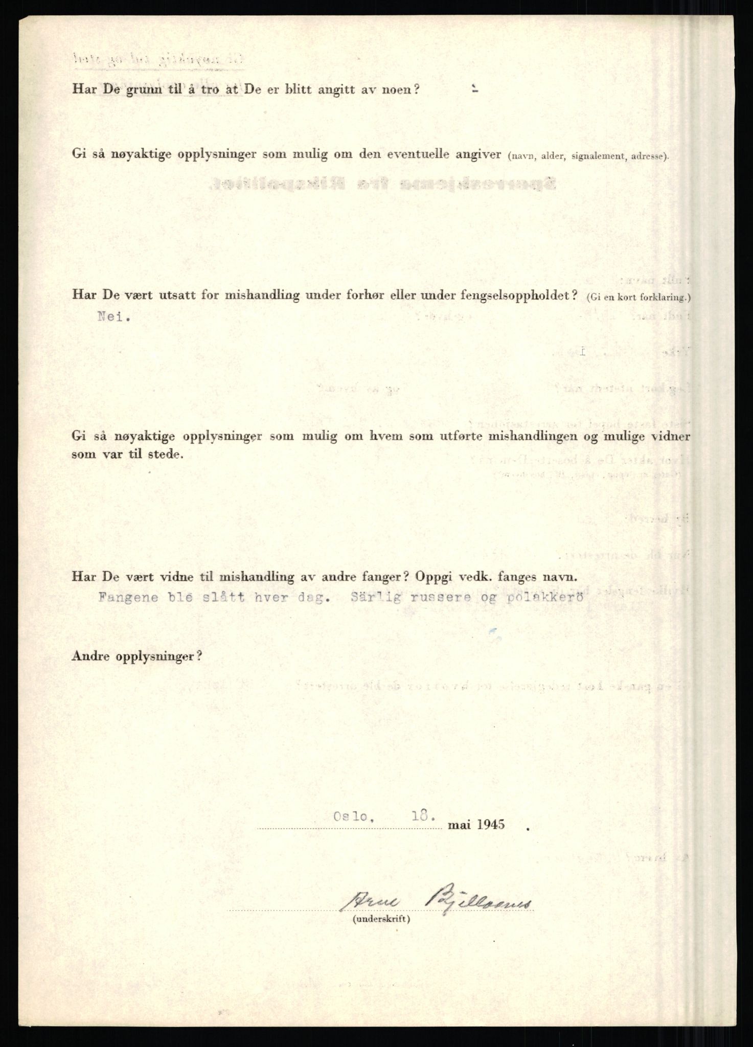 Rikspolitisjefen, AV/RA-S-1560/L/L0002: Berg, Alf - Bråthen, Thorleif, 1940-1945, s. 451