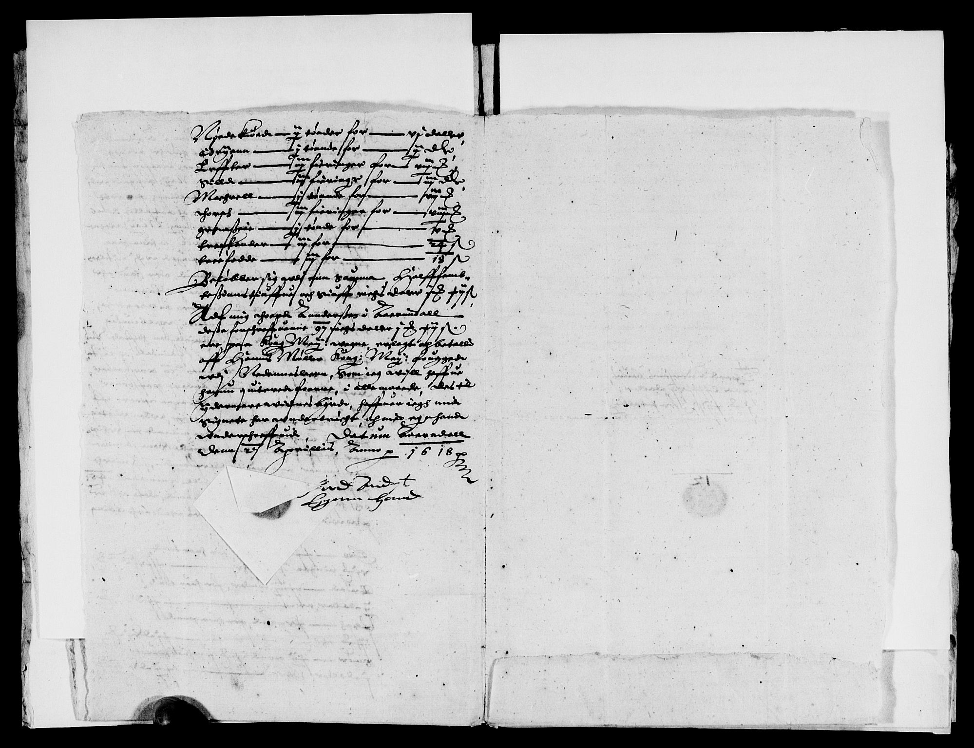 Rentekammeret inntil 1814, Reviderte regnskaper, Lensregnskaper, AV/RA-EA-5023/R/Rb/Rbq/L0009: Nedenes len. Mandals len. Råbyggelag., 1616-1618