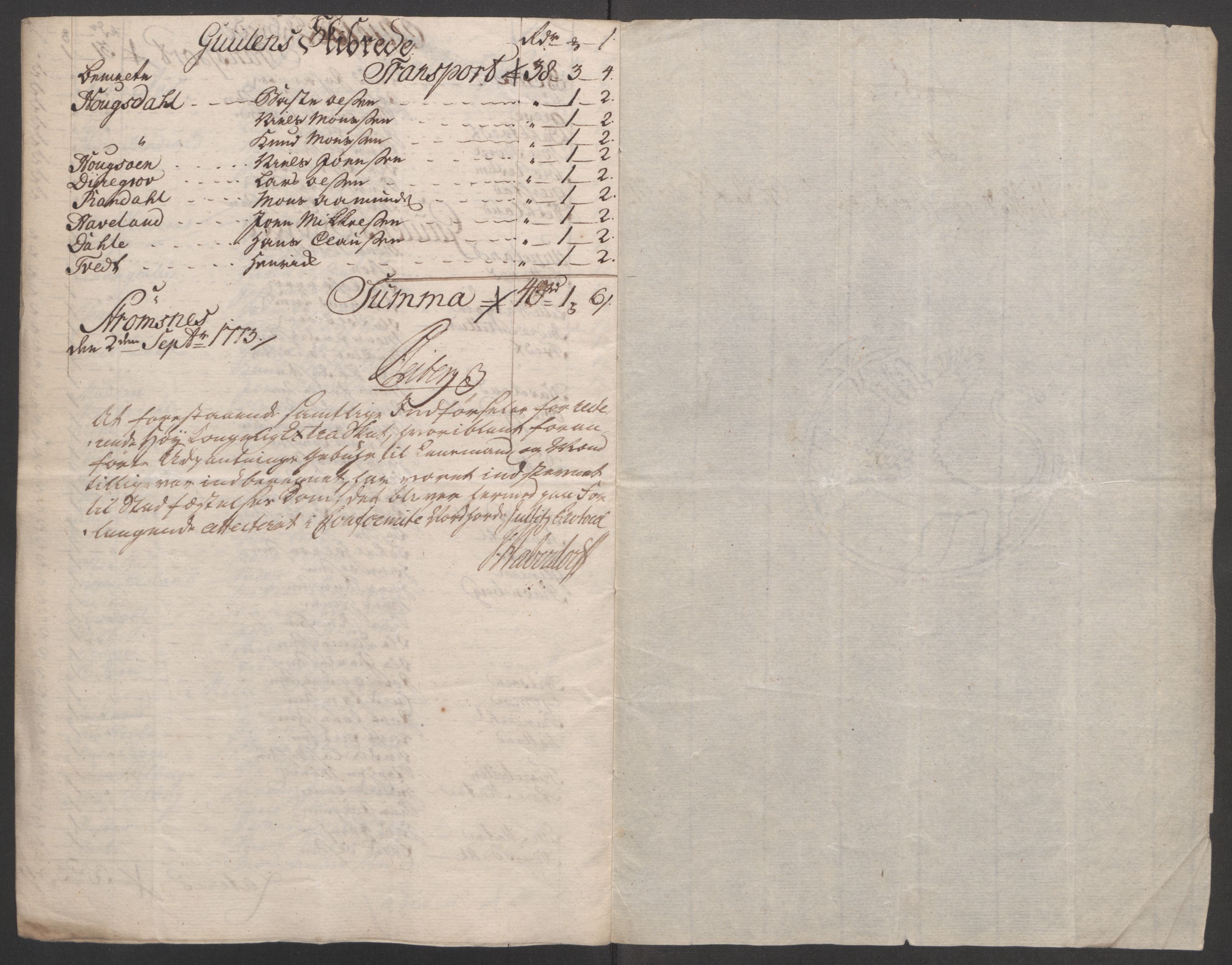 Rentekammeret inntil 1814, Reviderte regnskaper, Fogderegnskap, RA/EA-4092/R51/L3303: Ekstraskatten Nordhordland og Voss, 1762-1772, s. 689