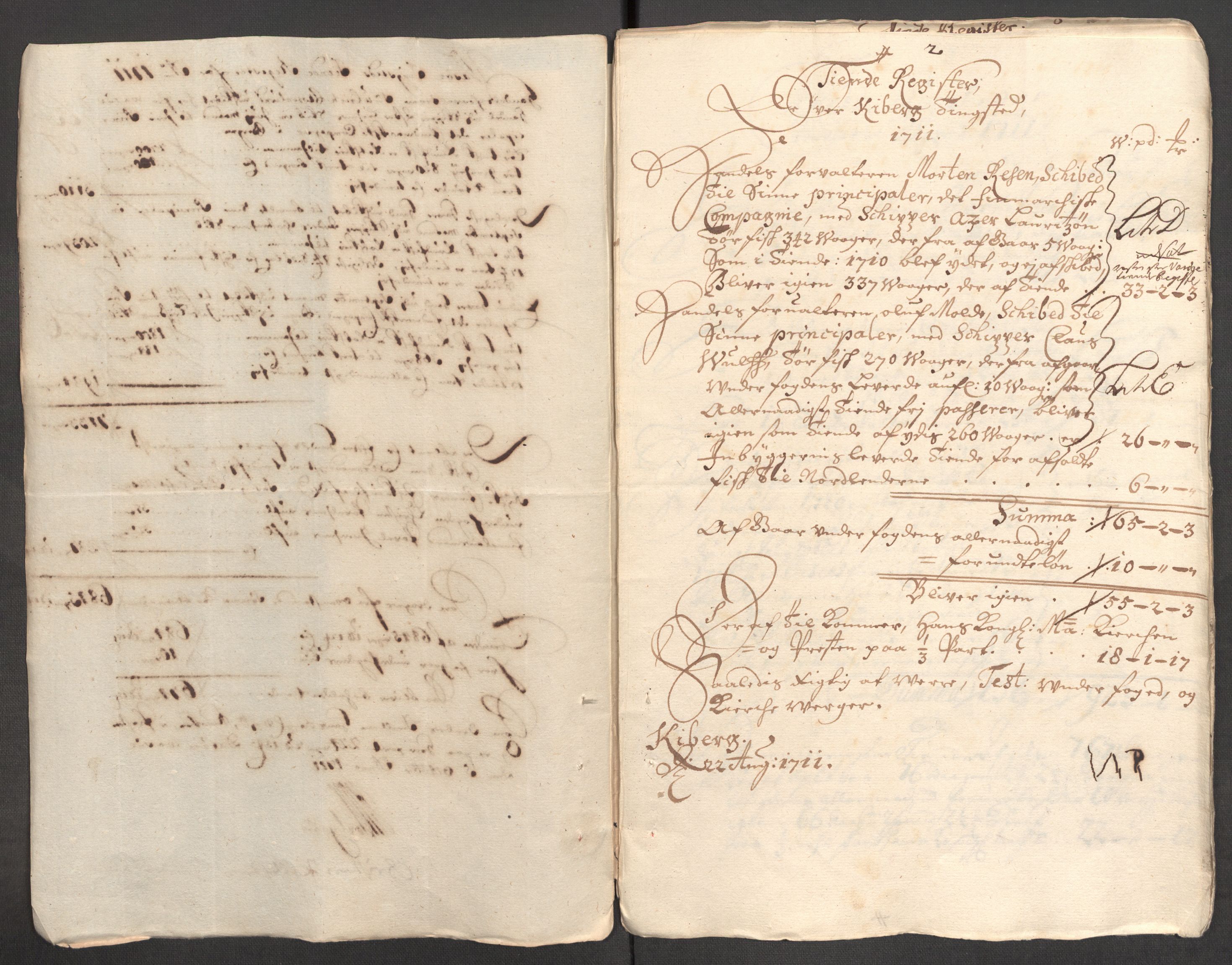 Rentekammeret inntil 1814, Reviderte regnskaper, Fogderegnskap, AV/RA-EA-4092/R69/L4855: Fogderegnskap Finnmark/Vardøhus, 1709-1712, s. 377