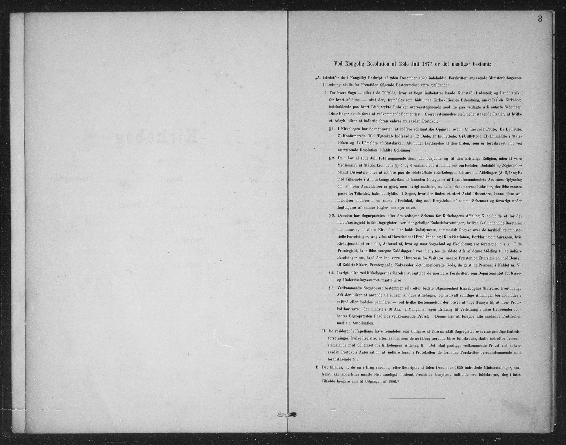 Voss sokneprestembete, AV/SAB-A-79001/H/Hab: Klokkerbok nr. C 1, 1886-1899, s. 3