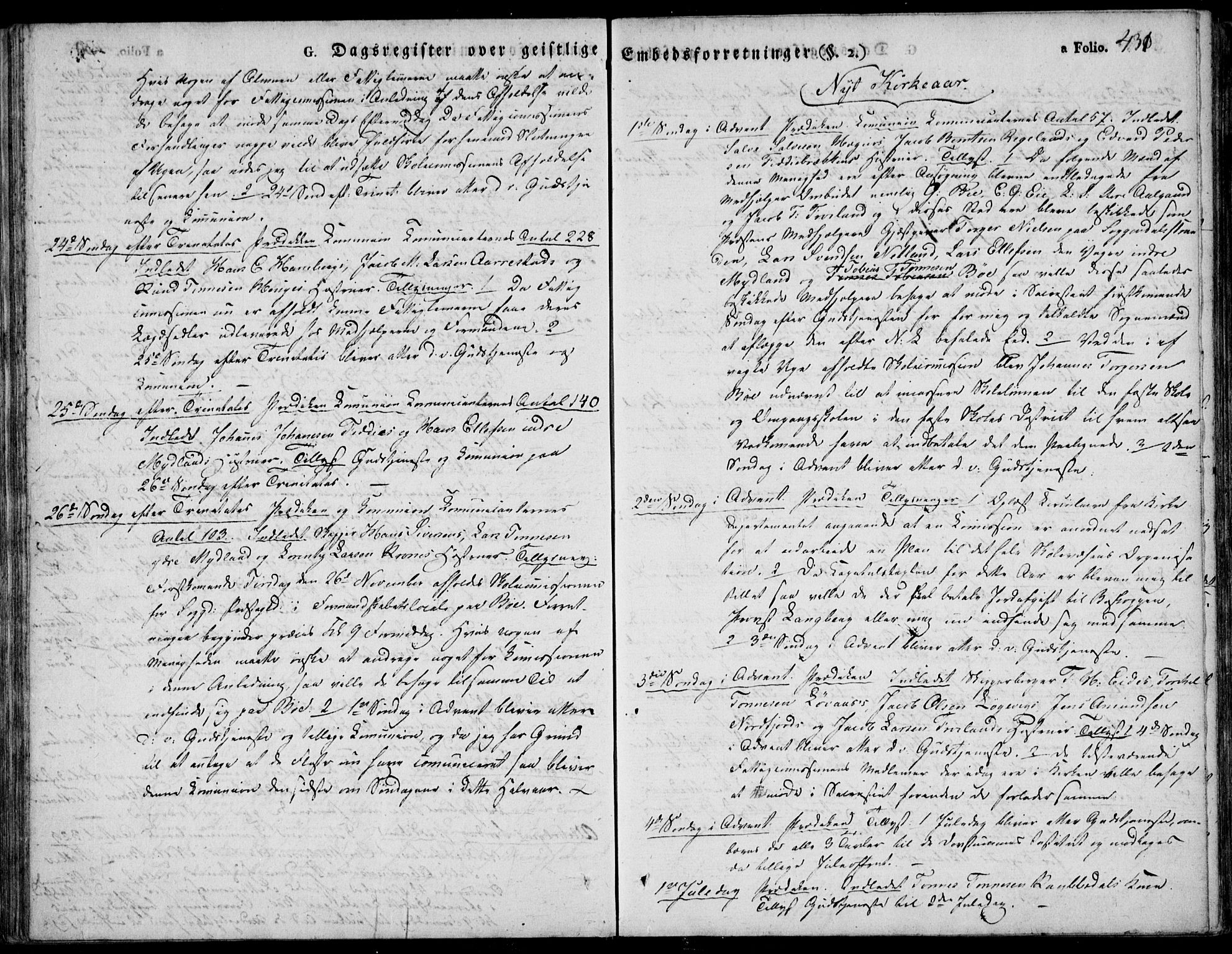 Sokndal sokneprestkontor, AV/SAST-A-101808: Ministerialbok nr. A 7.2, 1826-1842, s. 431