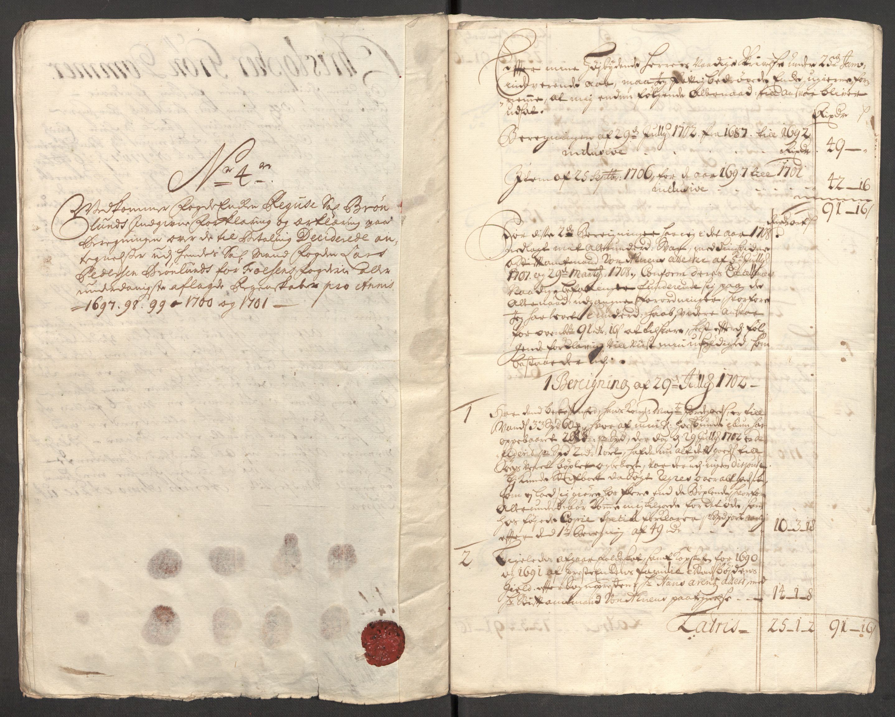 Rentekammeret inntil 1814, Reviderte regnskaper, Fogderegnskap, AV/RA-EA-4092/R57/L3854: Fogderegnskap Fosen, 1700-1701, s. 445