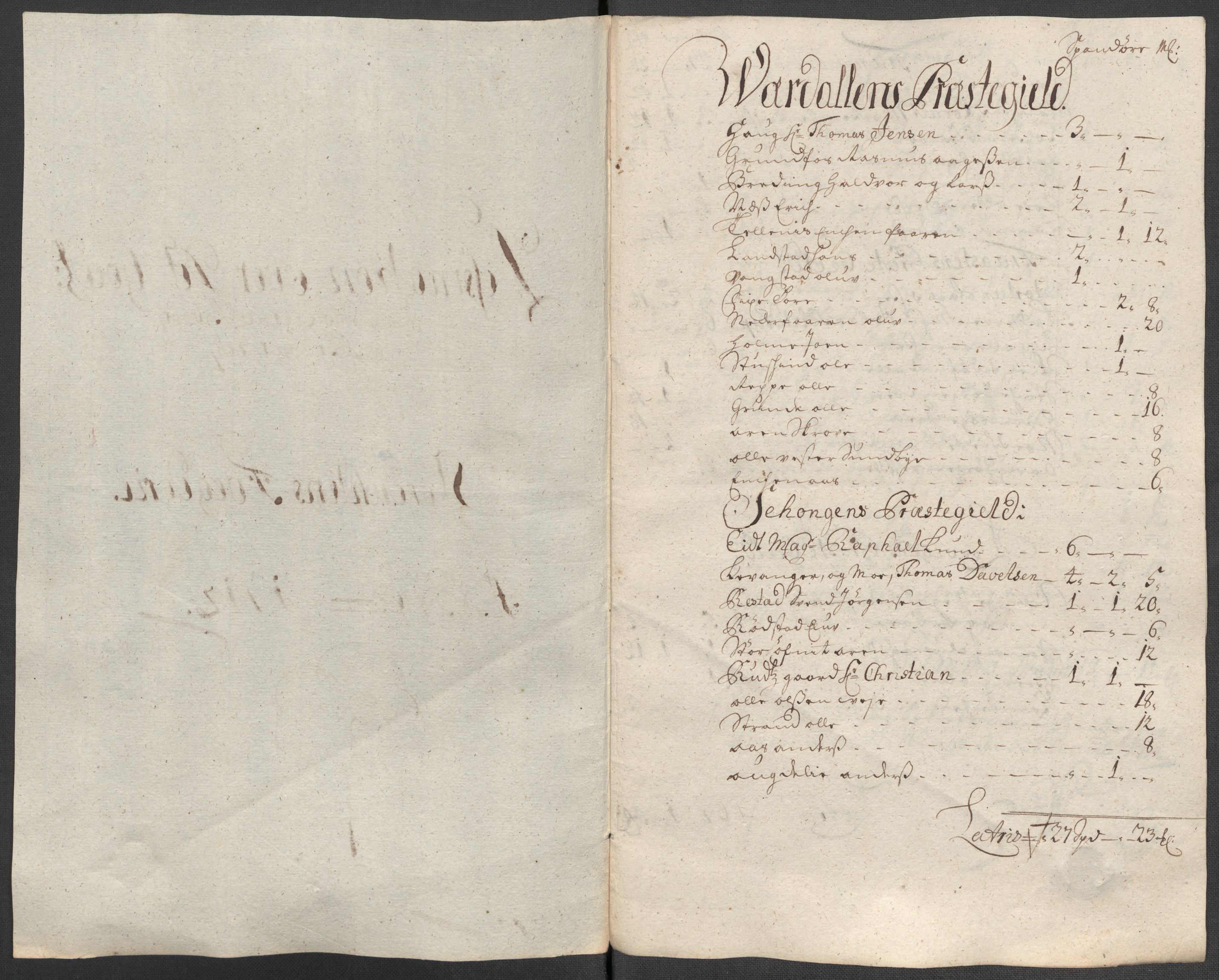Rentekammeret inntil 1814, Reviderte regnskaper, Fogderegnskap, RA/EA-4092/R62/L4202: Fogderegnskap Stjørdal og Verdal, 1712, s. 303