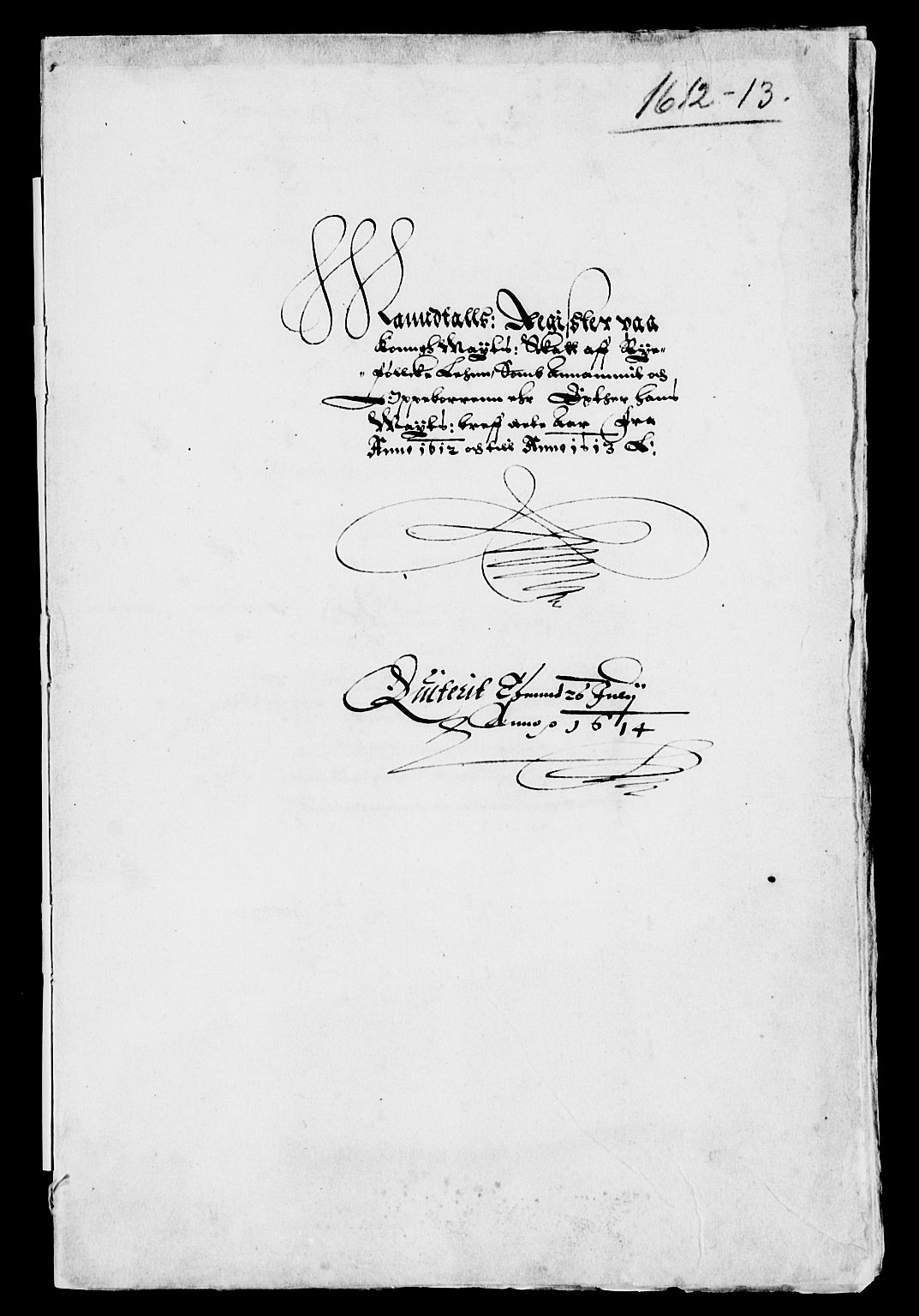 Rentekammeret inntil 1814, Reviderte regnskaper, Lensregnskaper, RA/EA-5023/R/Rb/Rbs/L0004: Stavanger len, 1611-1615