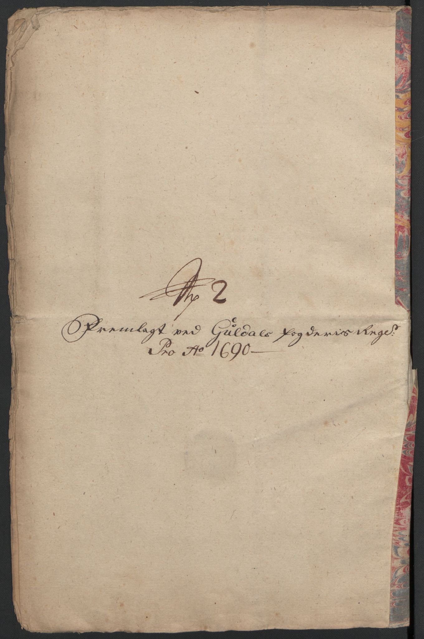 Rentekammeret inntil 1814, Reviderte regnskaper, Fogderegnskap, RA/EA-4092/R59/L3940: Fogderegnskap Gauldal, 1689-1690, s. 382