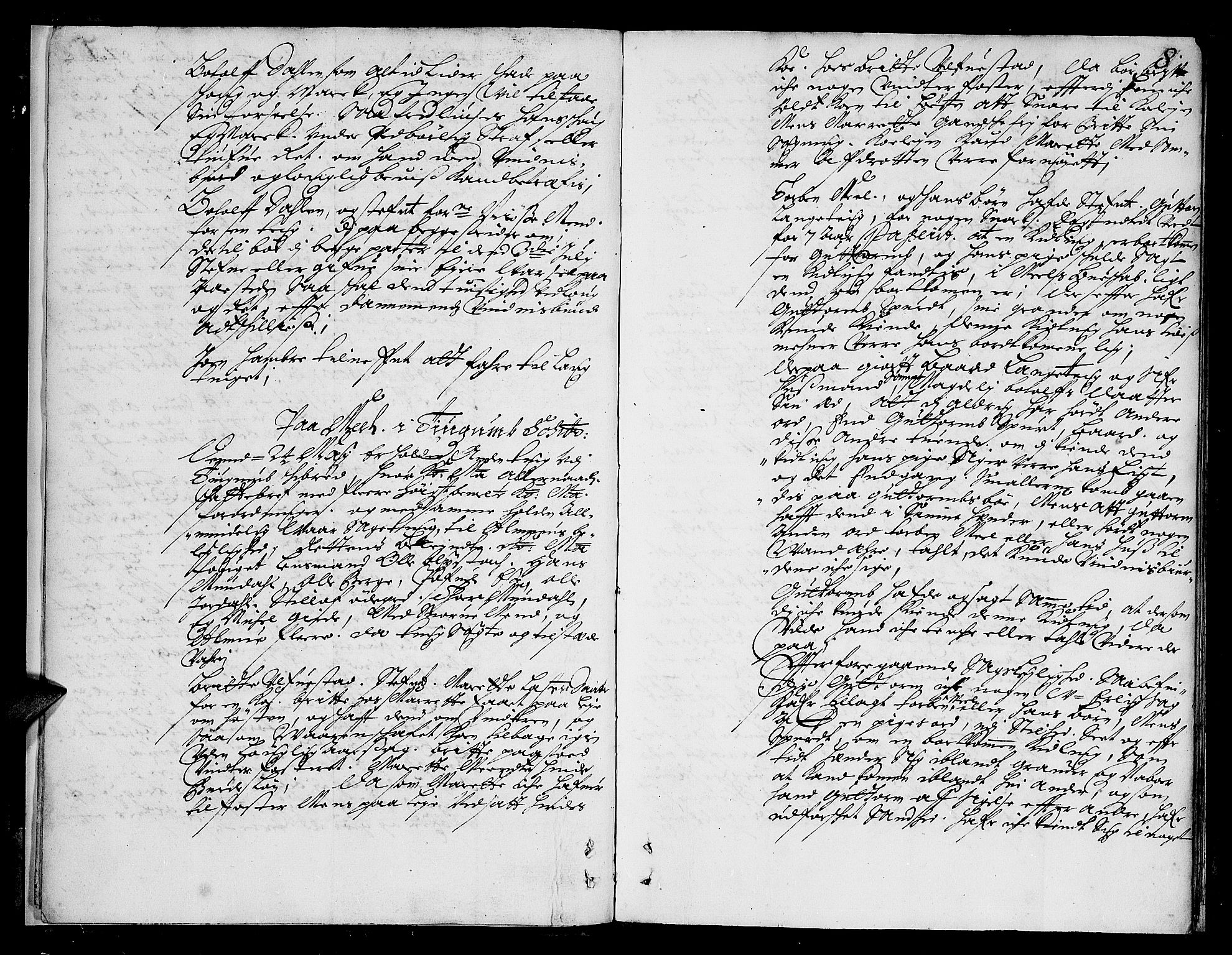 Ytre Sogn tingrett, AV/SAB-A-2601/1/F/Fa/L0017: Tingbok (justisprotokoll), 1682-1683, s. 7b-8a