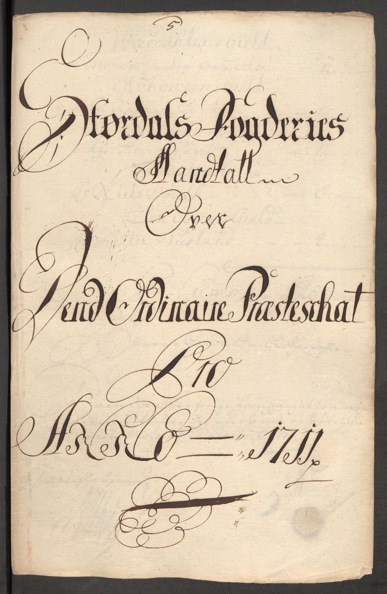 Rentekammeret inntil 1814, Reviderte regnskaper, Fogderegnskap, RA/EA-4092/R62/L4201: Fogderegnskap Stjørdal og Verdal, 1711, s. 116