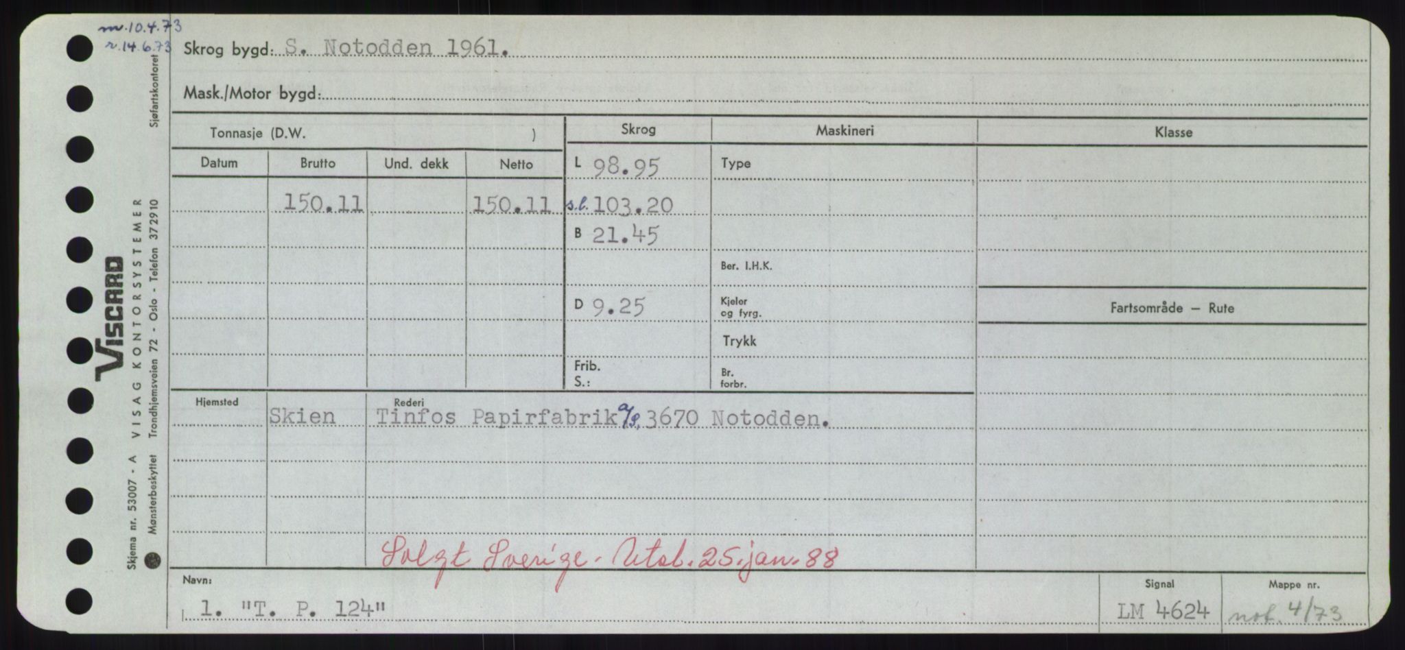 Sjøfartsdirektoratet med forløpere, Skipsmålingen, RA/S-1627/H/Hd/L0038: Fartøy, T-Th, s. 27