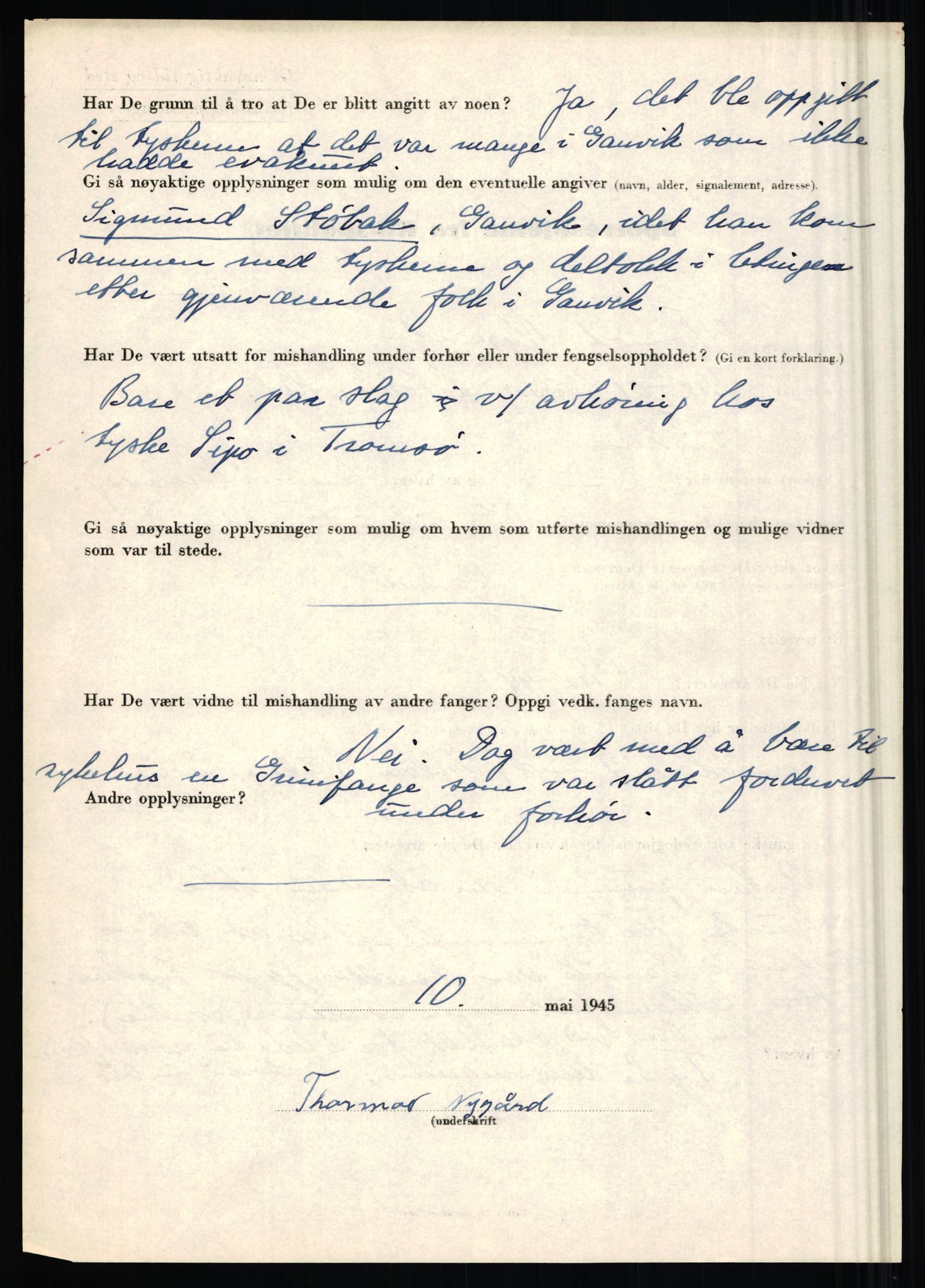 Rikspolitisjefen, AV/RA-S-1560/L/L0013: Noss, Eirik - Petrussen, Sigurd, 1940-1945, s. 62