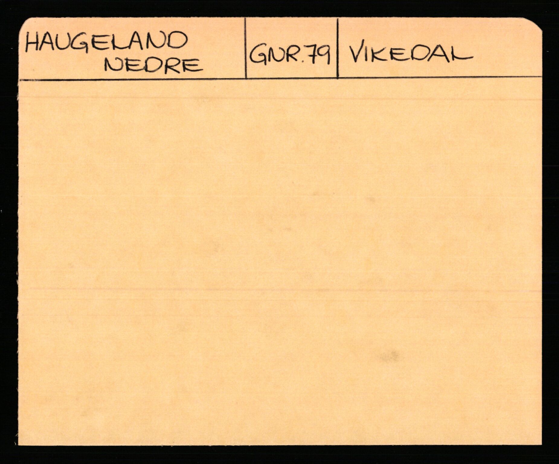 Statsarkivet i Stavanger, AV/SAST-A-101971/03/Y/Yk/L0015: Registerkort sortert etter gårdsnavn: Haneberg - Haugland nedre, 1750-1930, s. 513