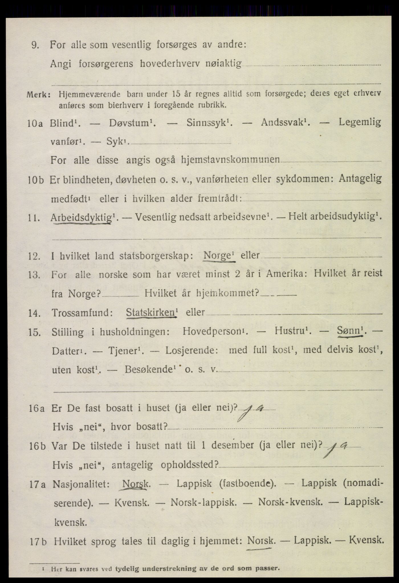 SAT, Folketelling 1920 for 1718 Leksvik herred, 1920, s. 6931