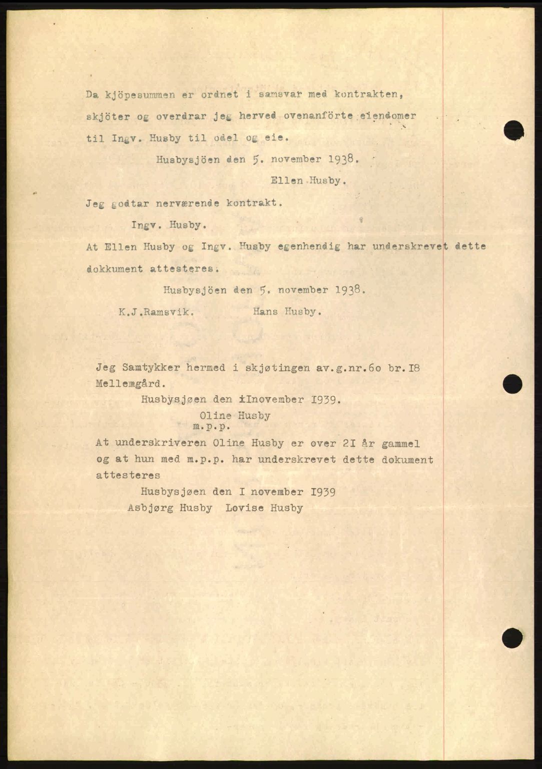Fosen sorenskriveri, AV/SAT-A-1107/1/2/2C: Pantebok nr. A3, 1943-1945, Dagboknr: 715/1944